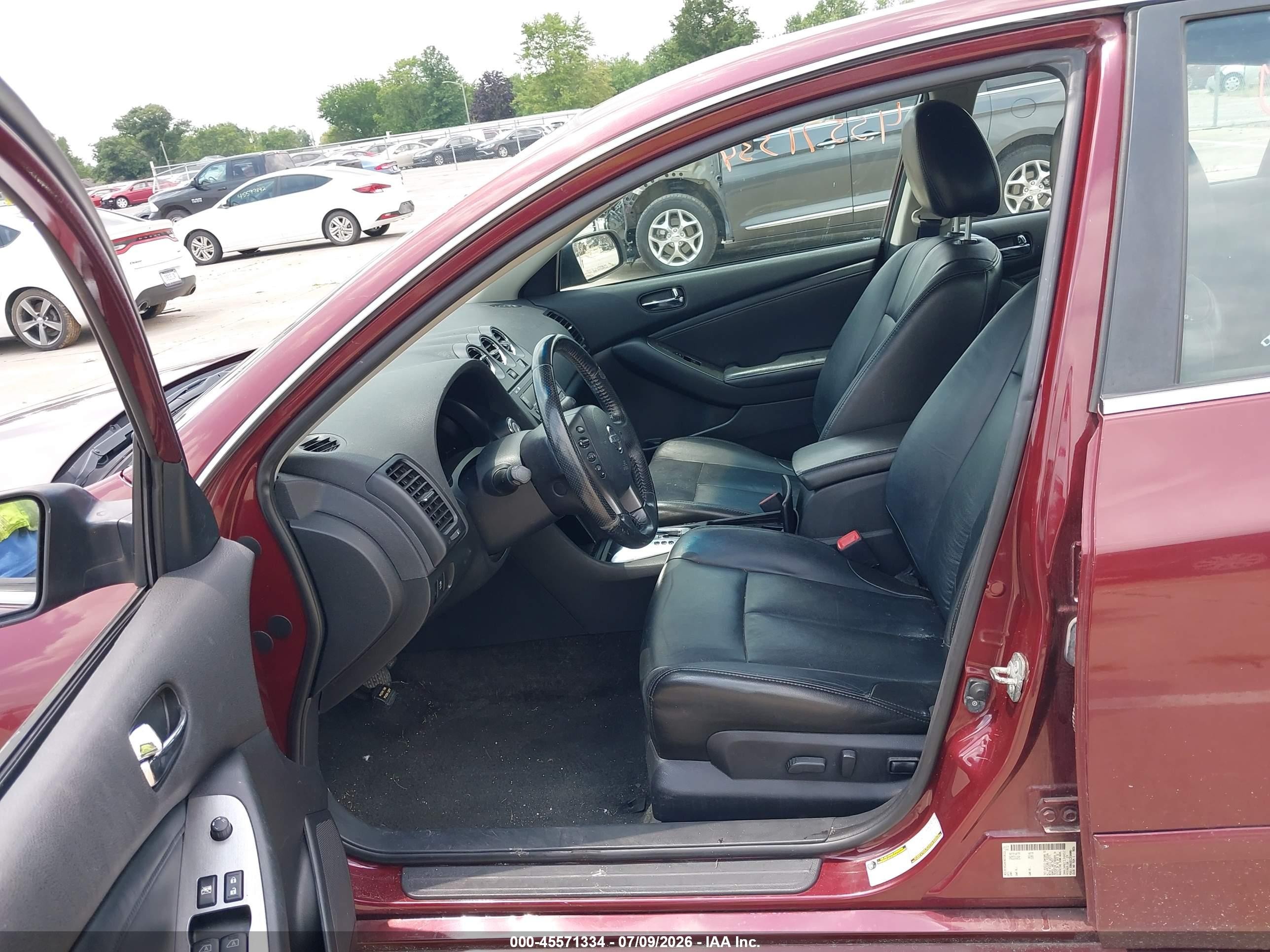 2012 Nissan Altima 2.5 S Maroon vin: 1N4AL2AP6CC134457
