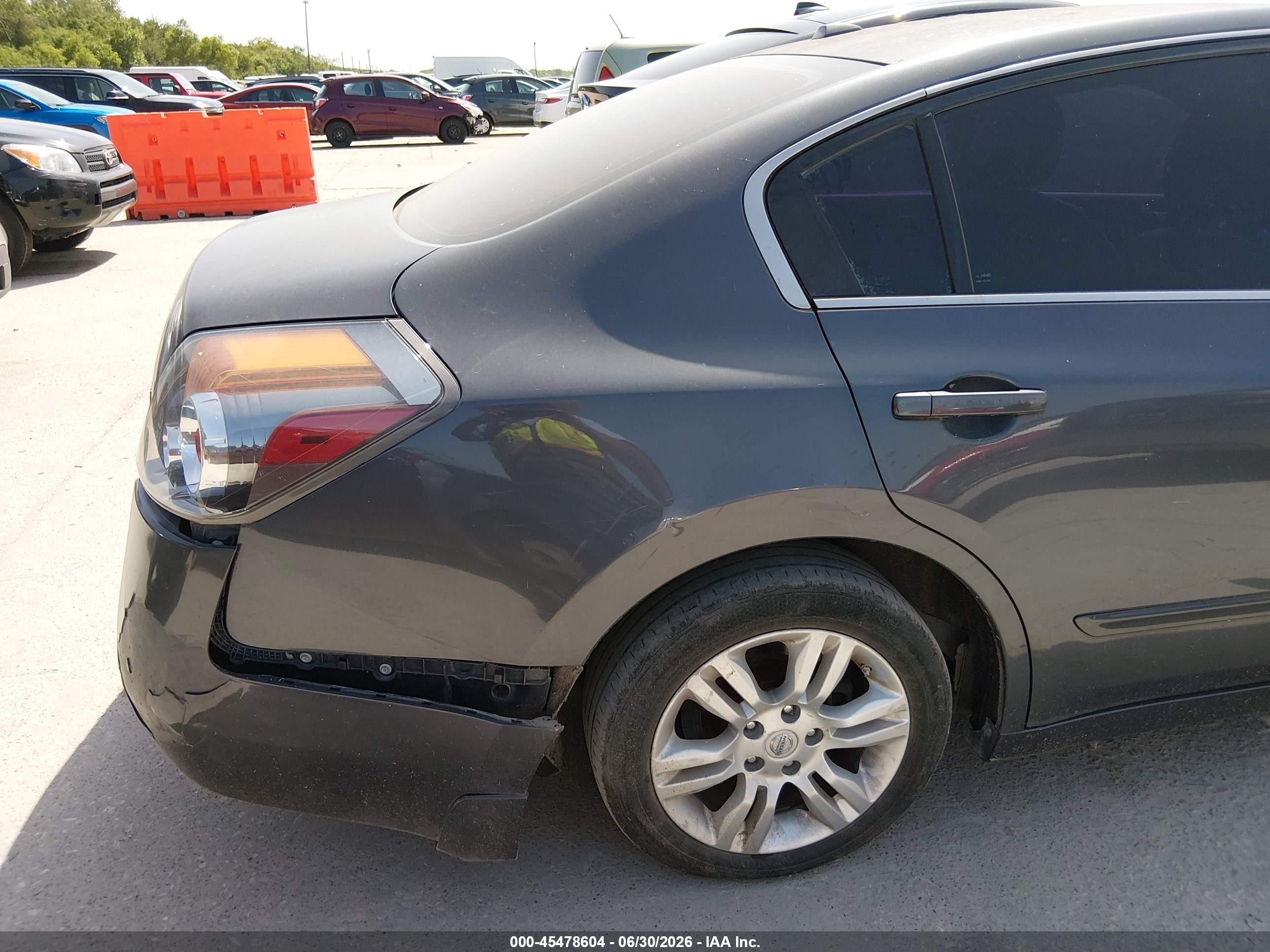 2012 Nissan Altima 2.5 S Gray vin: 1N4AL2AP6CC135494