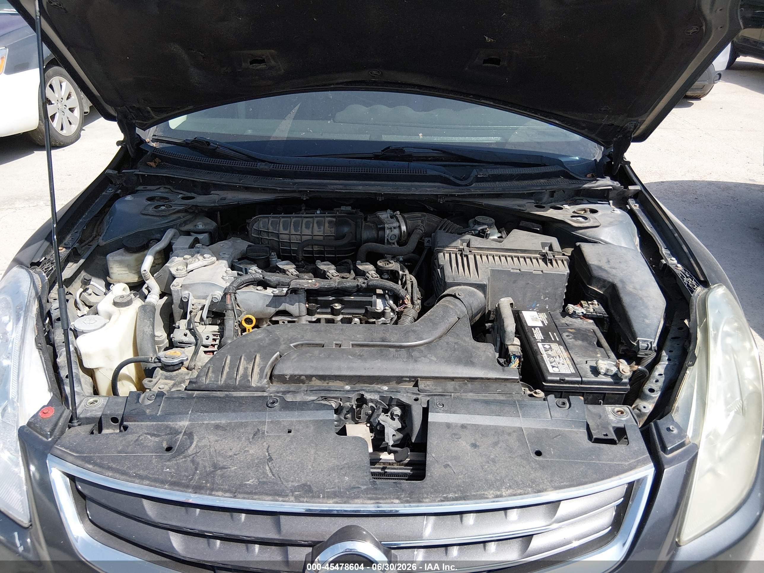 2012 Nissan Altima 2.5 S Gray vin: 1N4AL2AP6CC135494