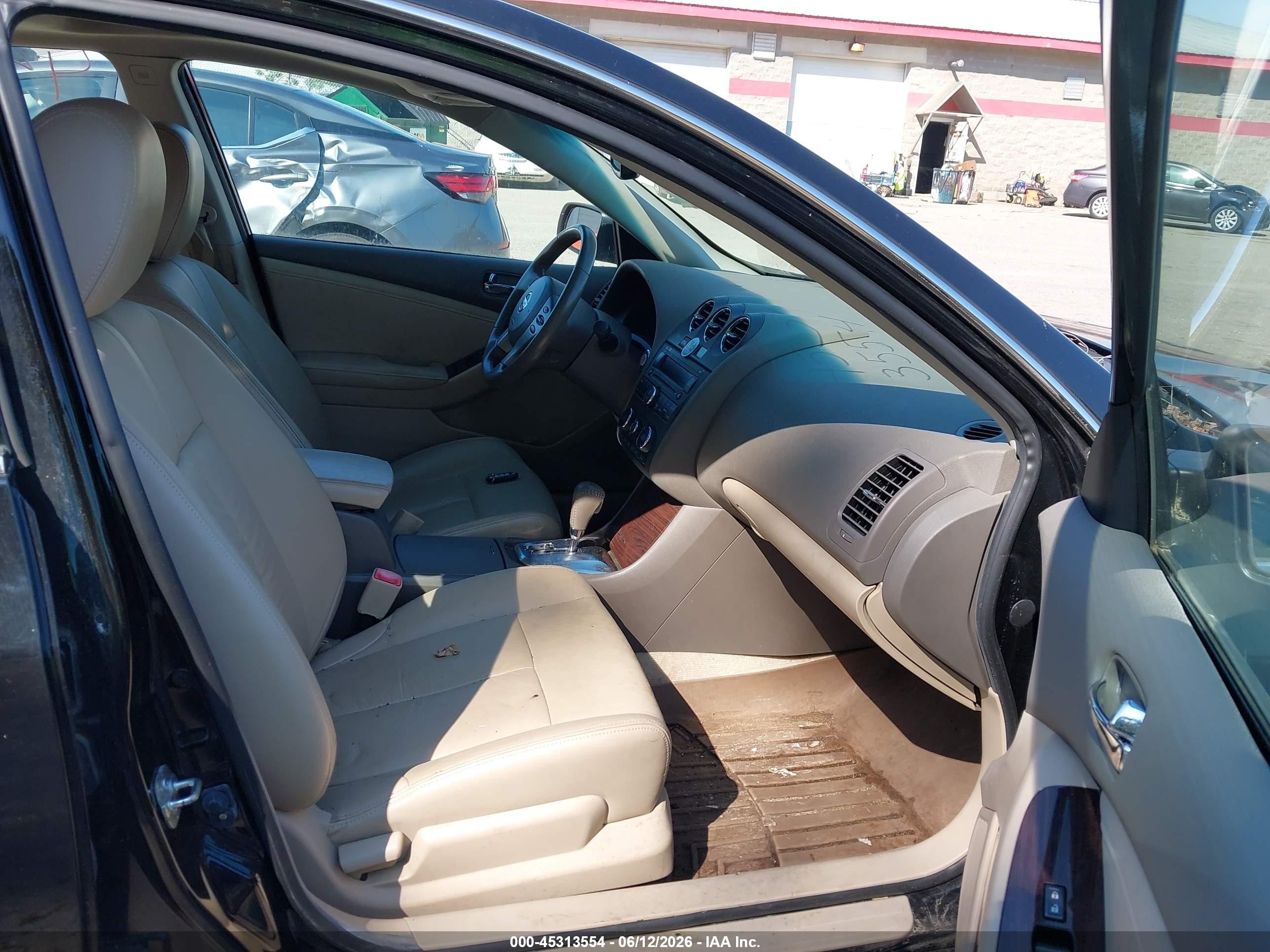 2012 Nissan Altima 2.5 S Black vin: 1N4AL2AP6CC136886