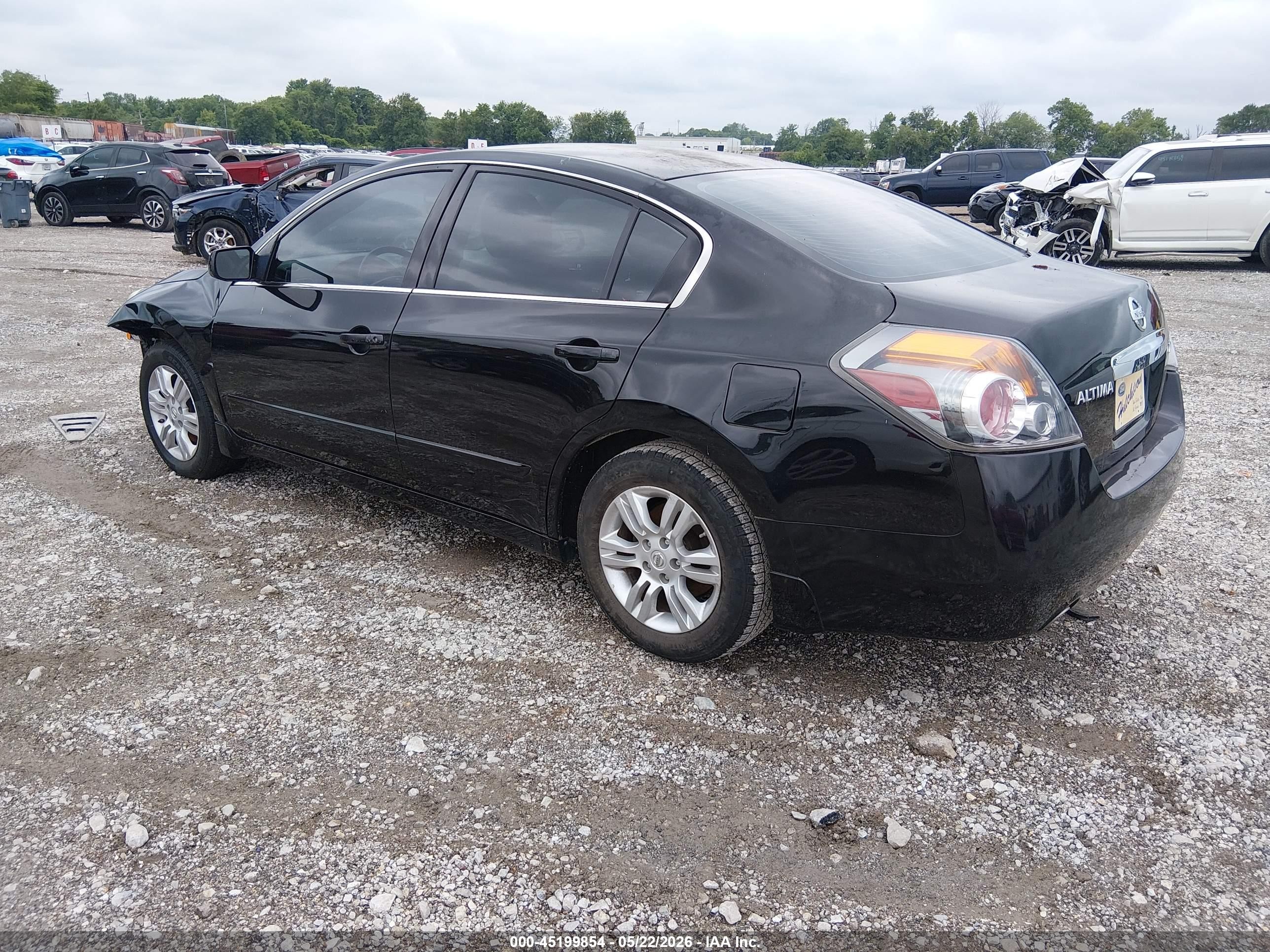 2012 Nissan Altima 2.5 S Black vin: 1N4AL2AP6CC137018