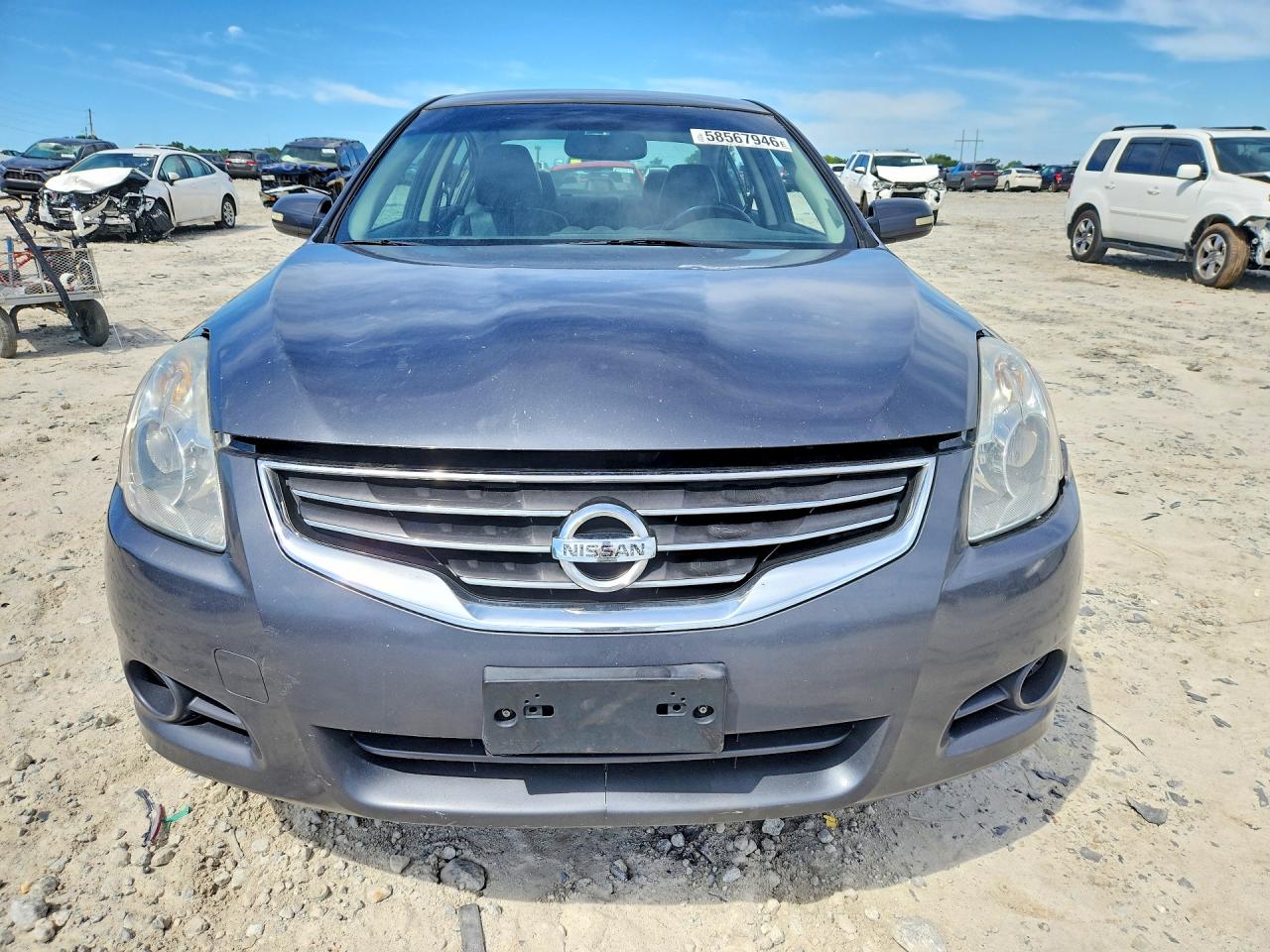 2012 Nissan Altima 2.5 Gray vin: 1N4AL2AP6CC148049