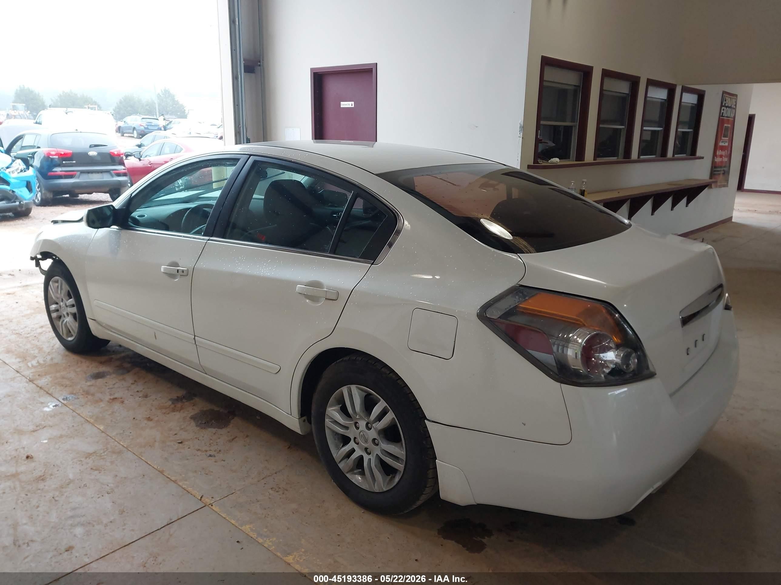 2012 Nissan Altima 2.5 S Белый vin: 1N4AL2AP6CC165515