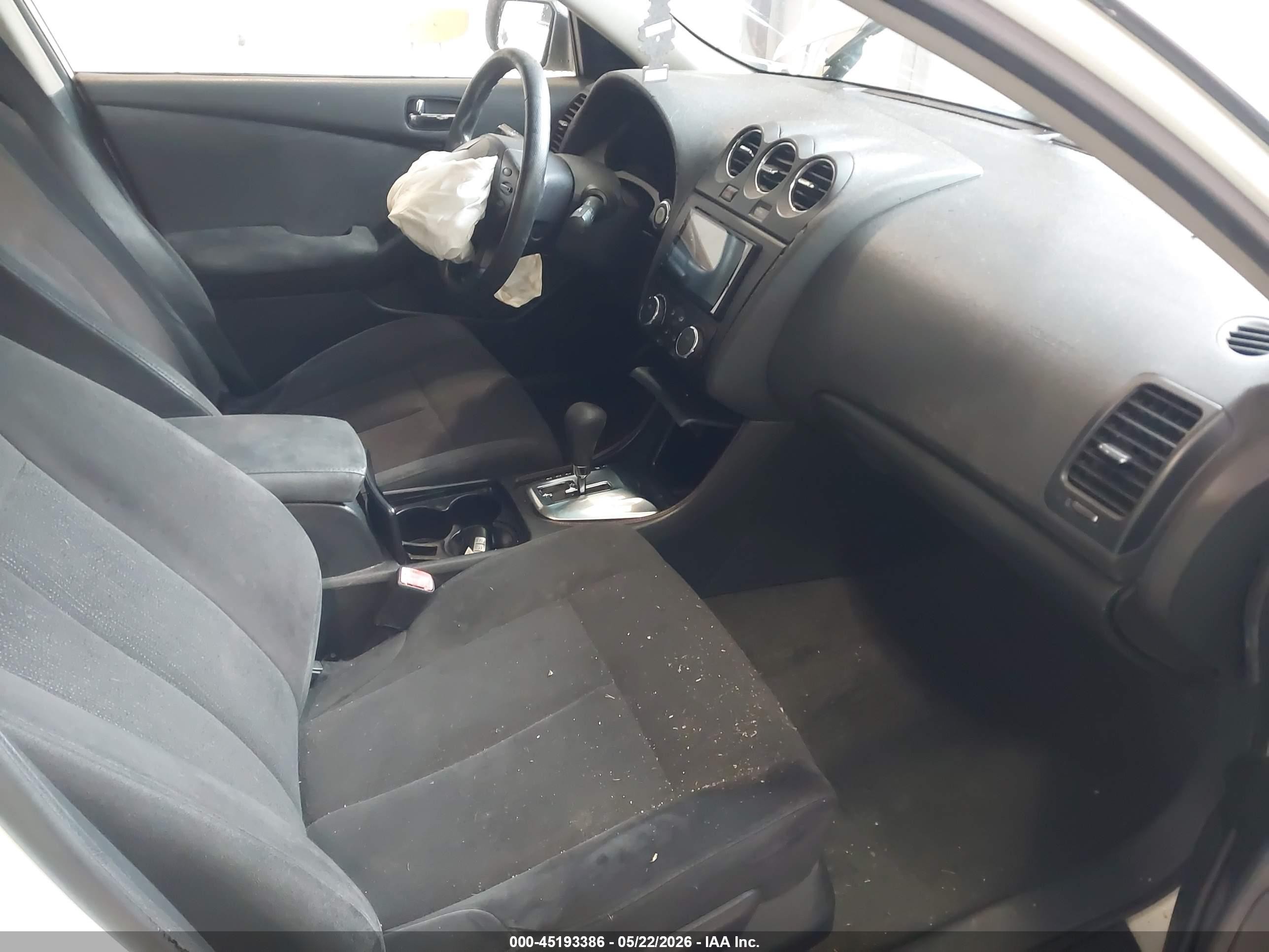 2012 Nissan Altima 2.5 S Белый vin: 1N4AL2AP6CC165515