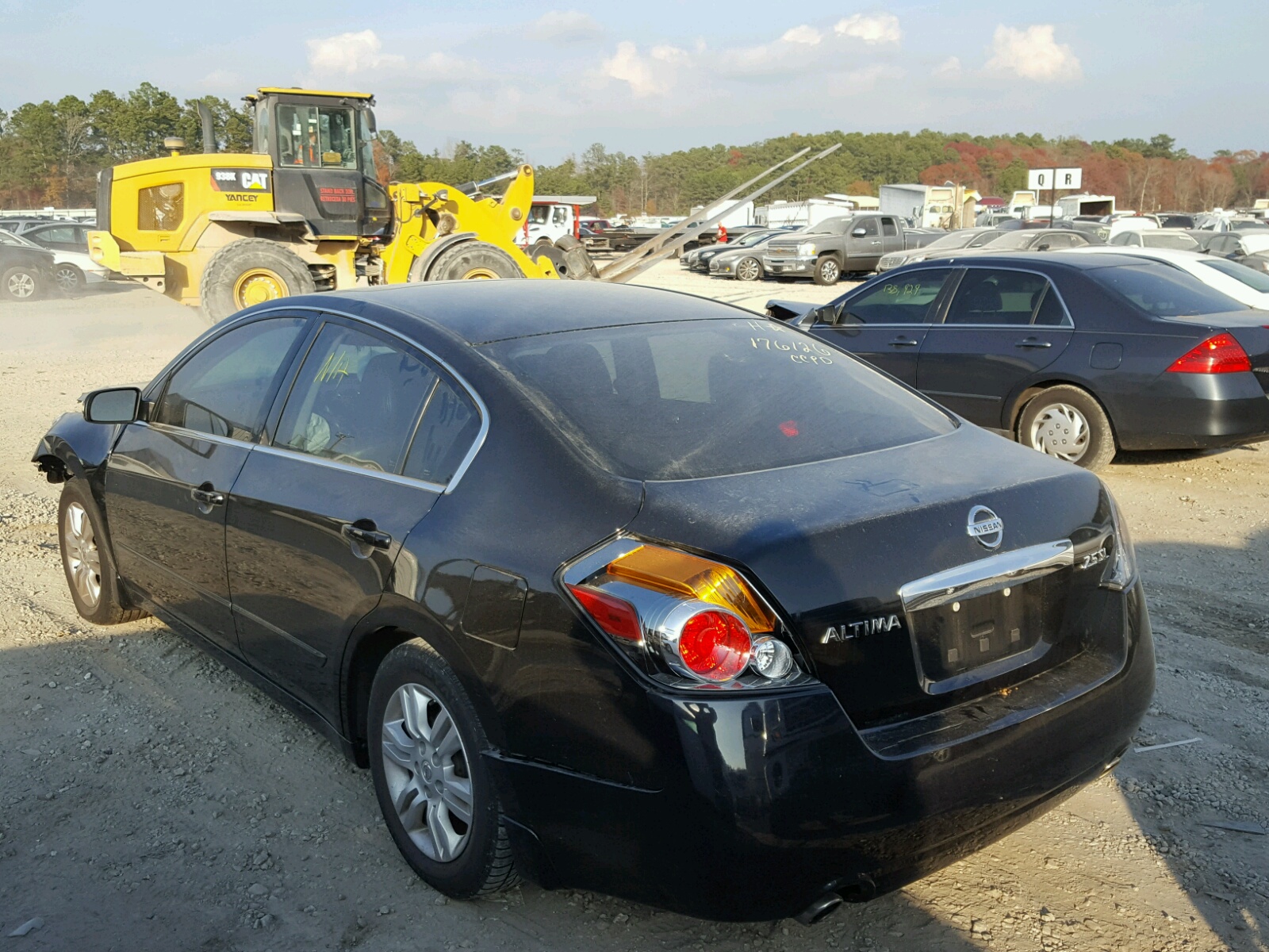 2012 Nissan Altima Base Black vin: 1N4AL2AP6CC178698