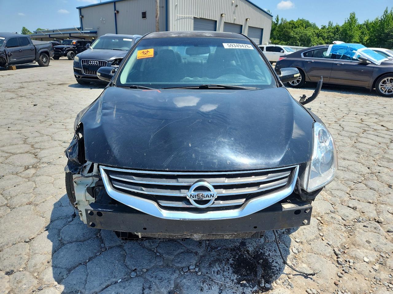 2012 Nissan Altima 2.5 Black vin: 1N4AL2AP6CC178698