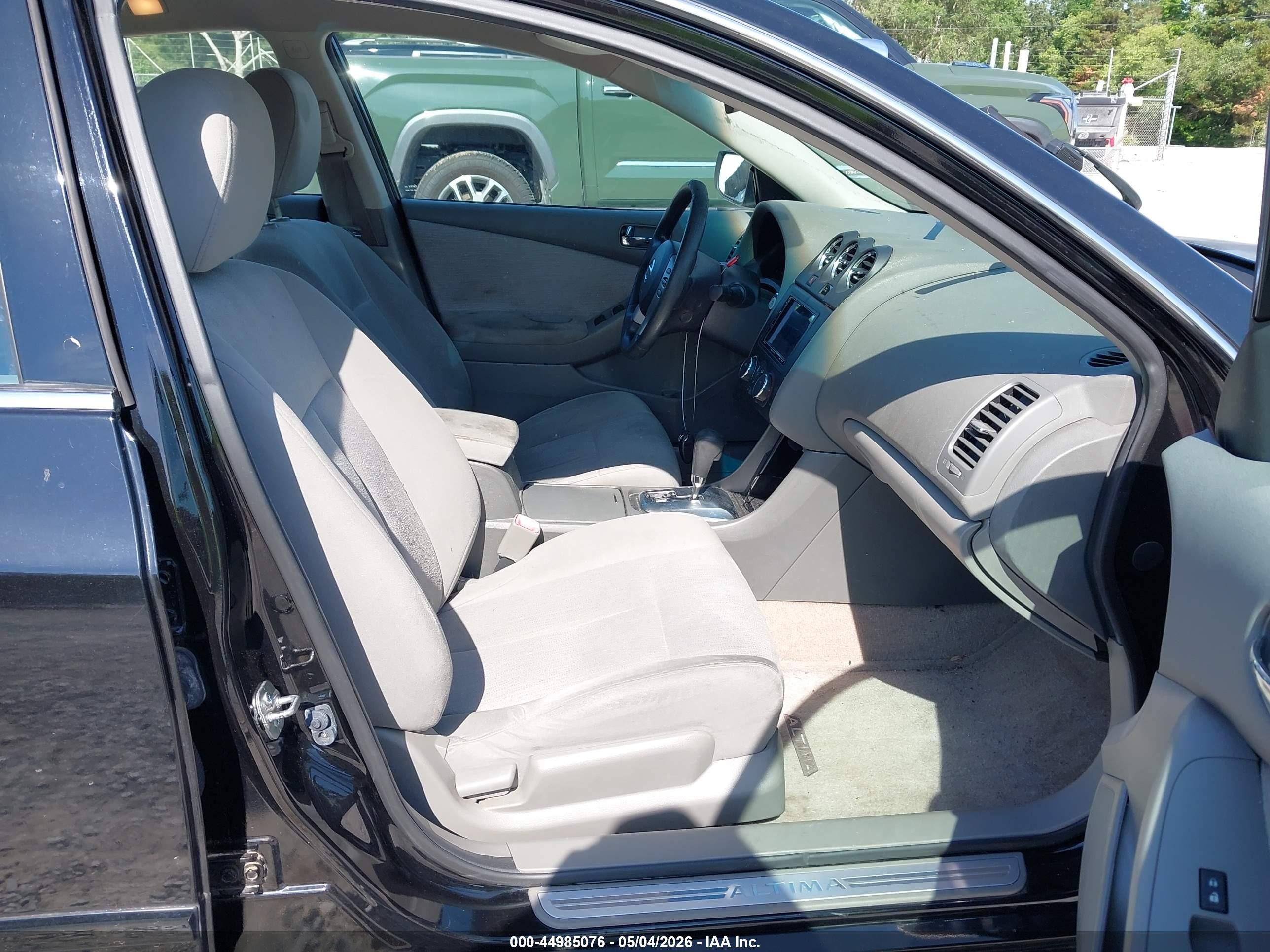 2012 Nissan Altima 2.5 S Black vin: 1N4AL2AP6CC179625