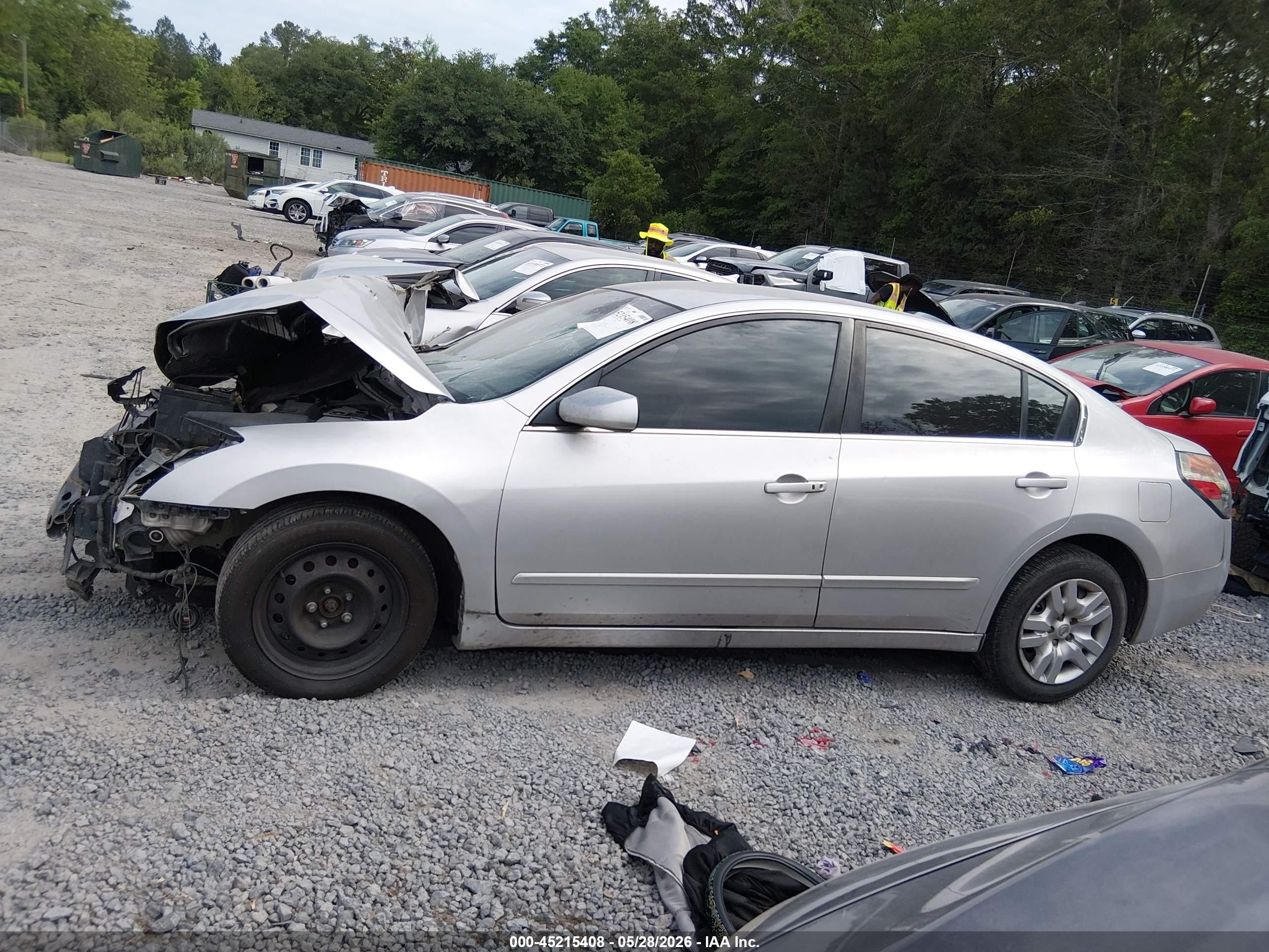 2012 Nissan Altima 2.5 S Silver vin: 1N4AL2AP6CC184047