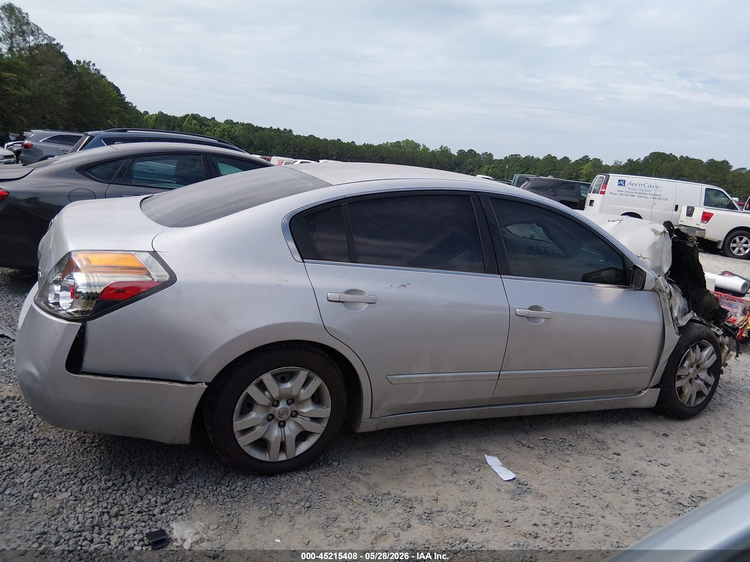 2012 Nissan Altima 2.5 S Silver vin: 1N4AL2AP6CC184047