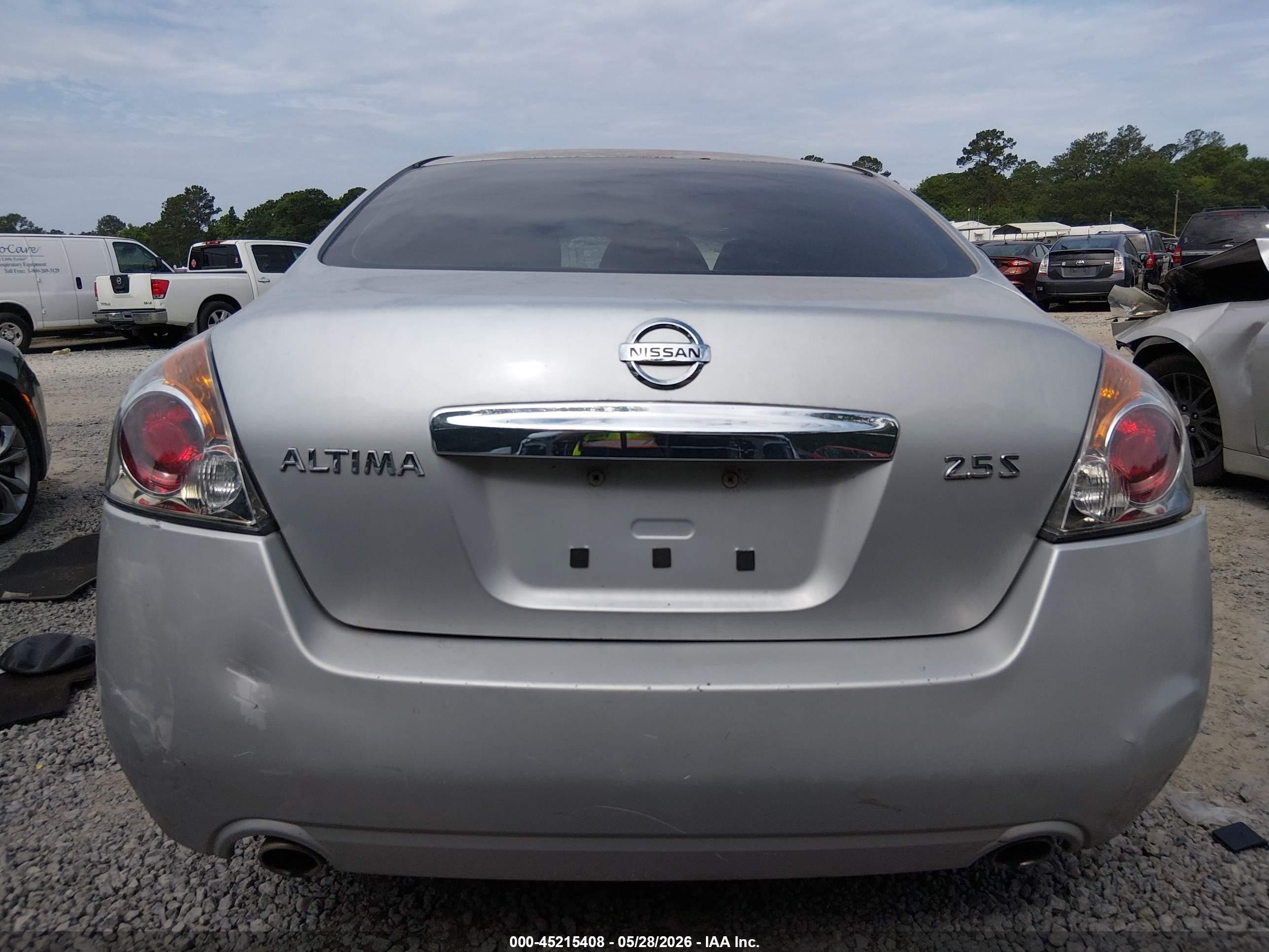 2012 Nissan Altima 2.5 S Silver vin: 1N4AL2AP6CC184047