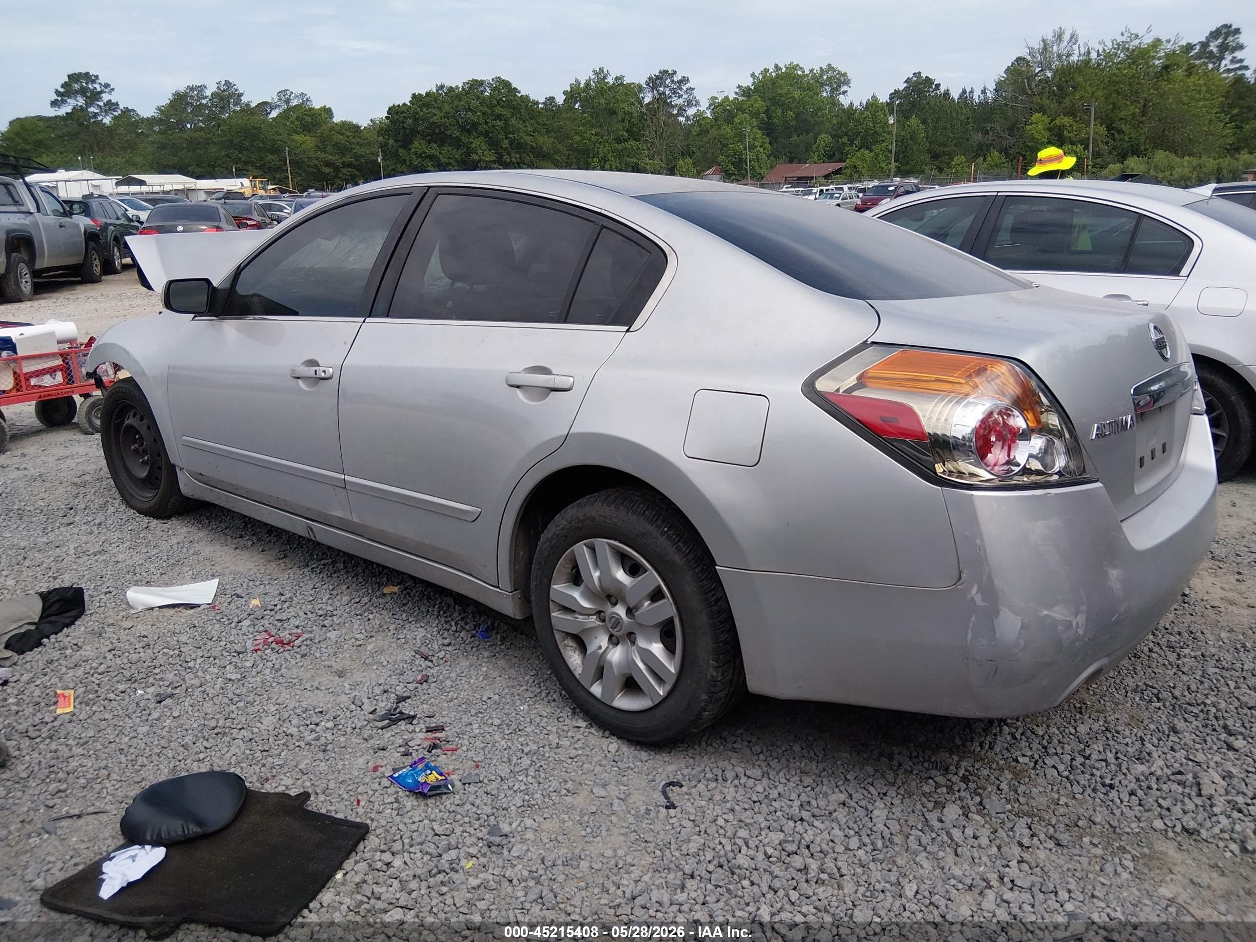 2012 Nissan Altima 2.5 S Silver vin: 1N4AL2AP6CC184047