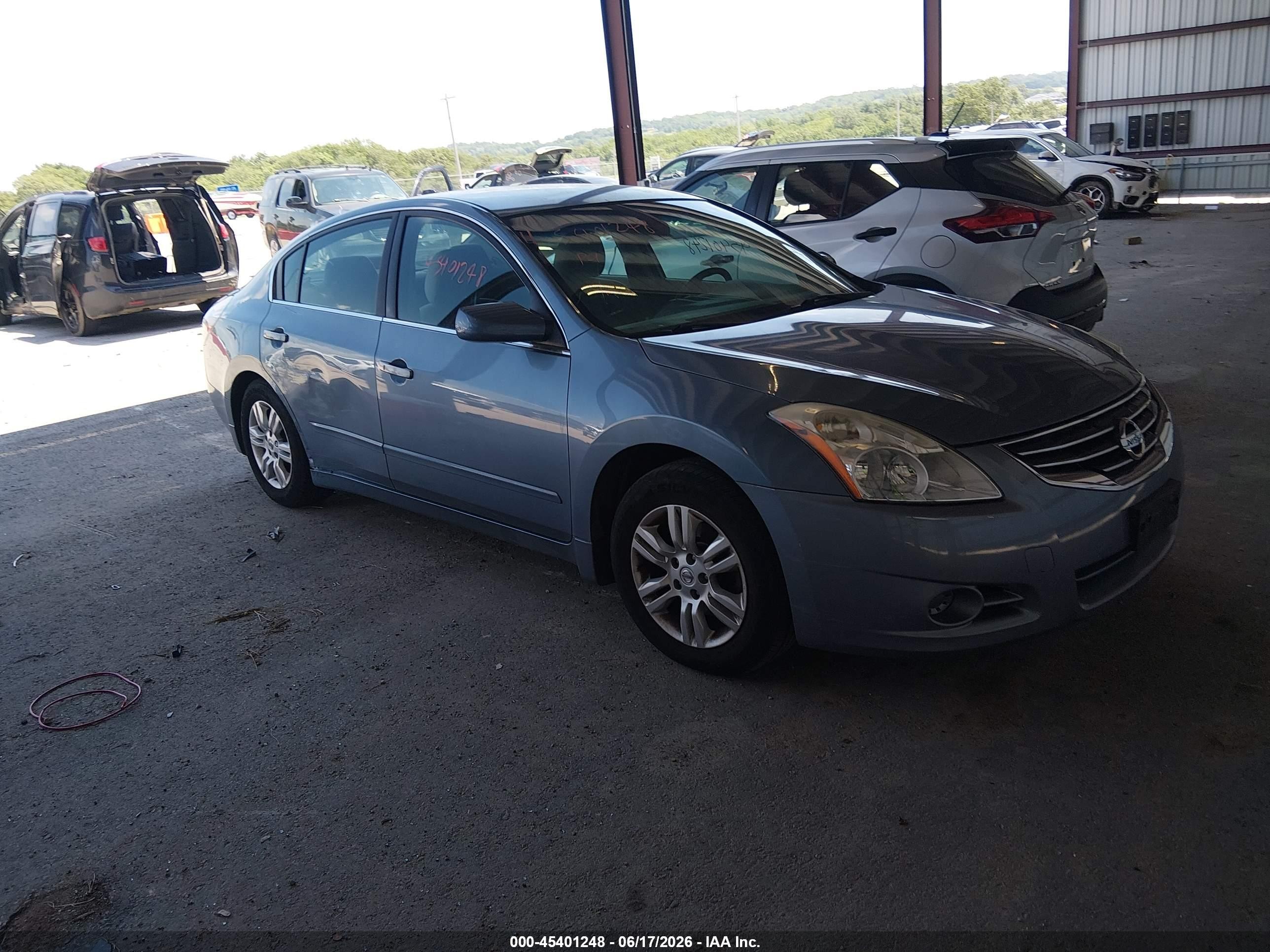 2012 Nissan Altima 2.5 S Blue vin: 1N4AL2AP6CC189491