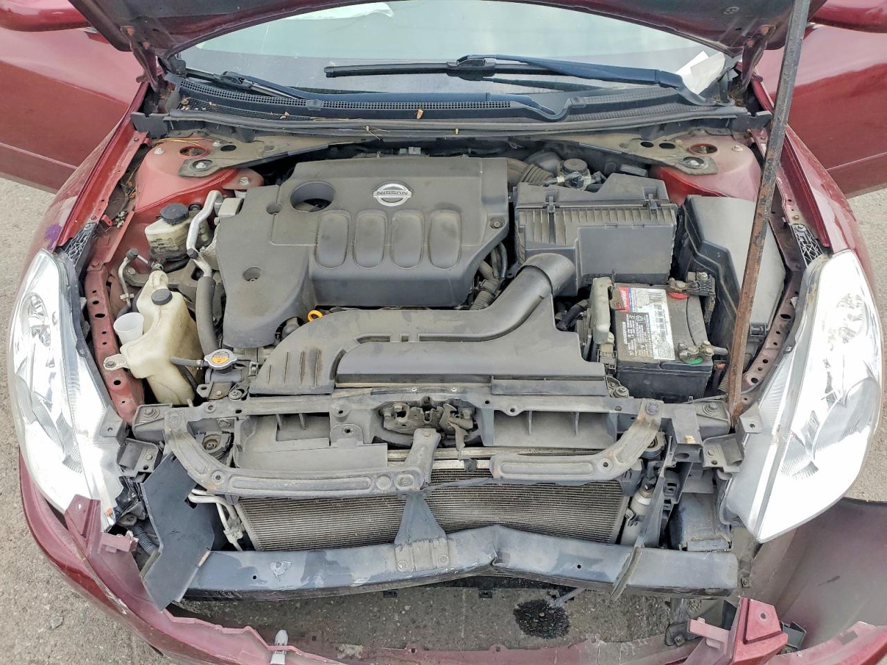 2012 Nissan Altima 2.5 Burgundy vin: 1N4AL2AP6CC206323