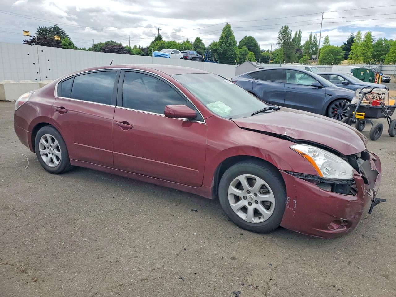 2012 Nissan Altima 2.5 Burgundy vin: 1N4AL2AP6CC206323