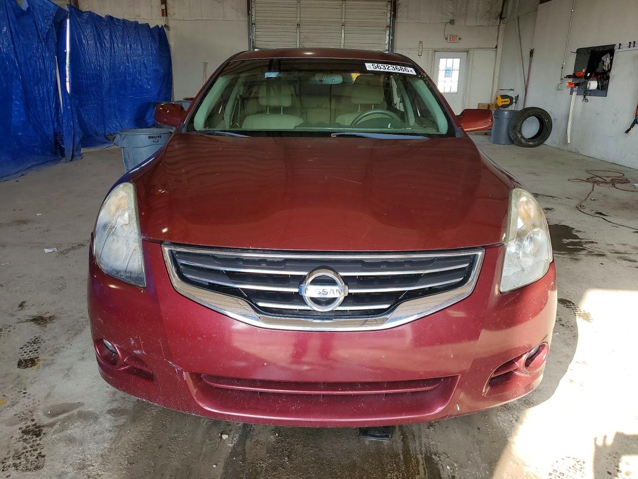 2012 Nissan Altima 2.5 Maroon vin: 1N4AL2AP6CC211134