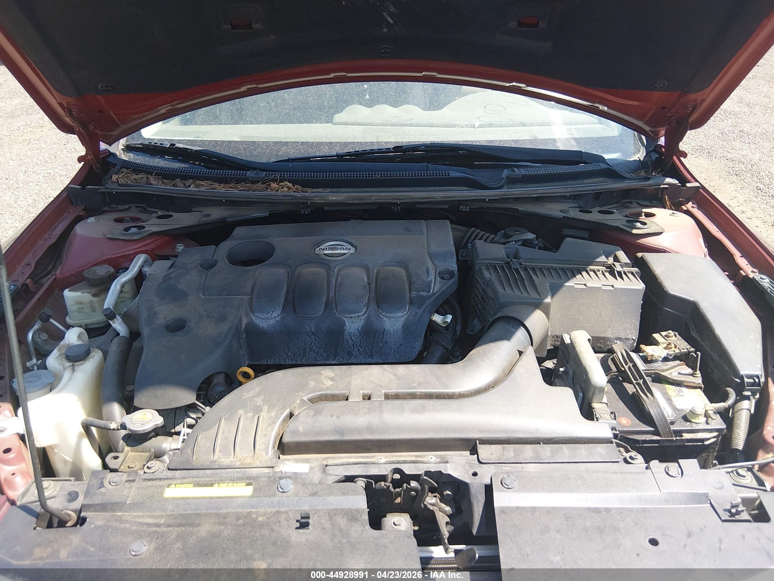2012 Nissan Altima 2.5 S Красный vin: 1N4AL2AP6CC223705