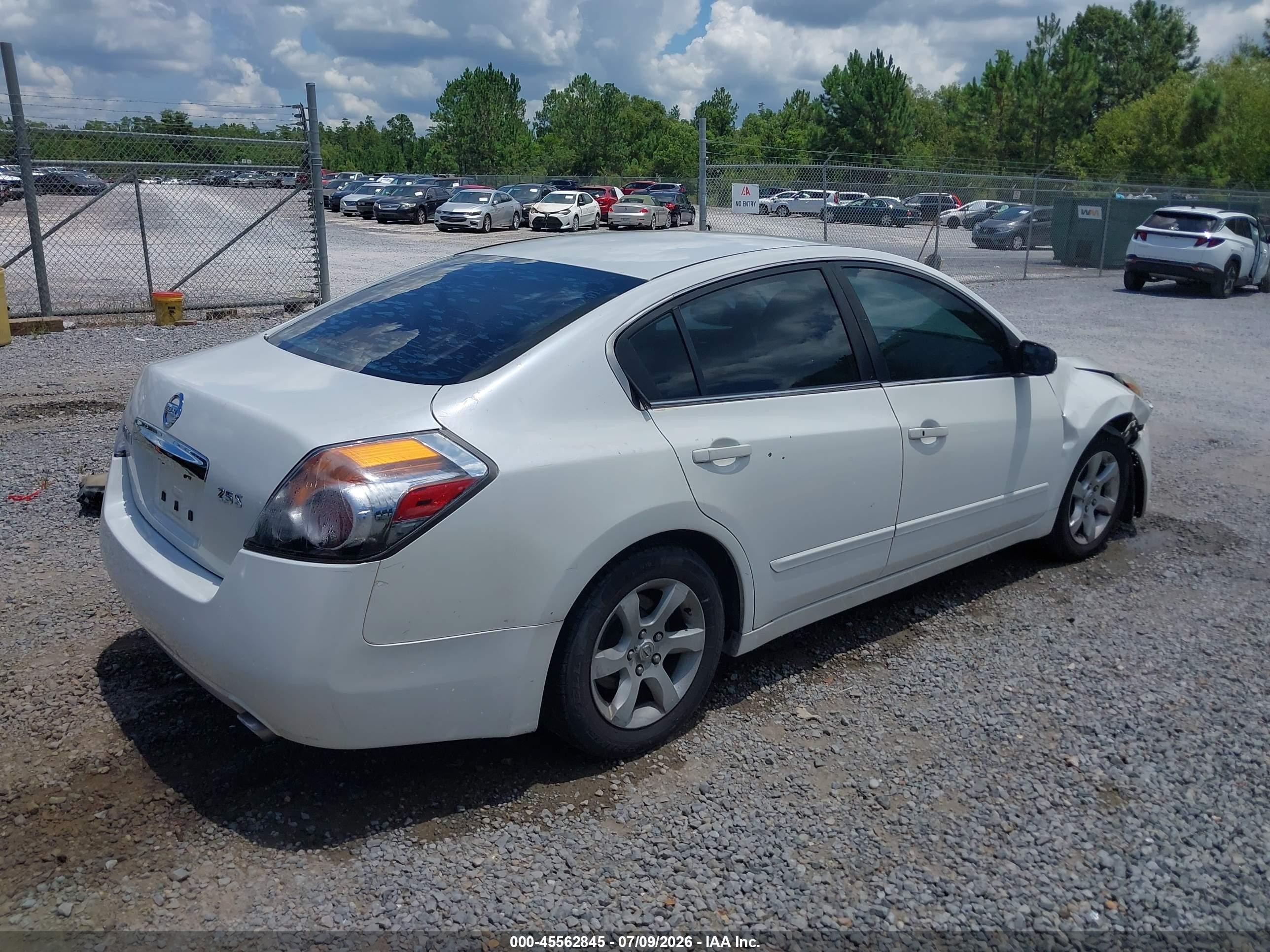 2012 Nissan Altima 2.5 S White vin: 1N4AL2AP6CC239094