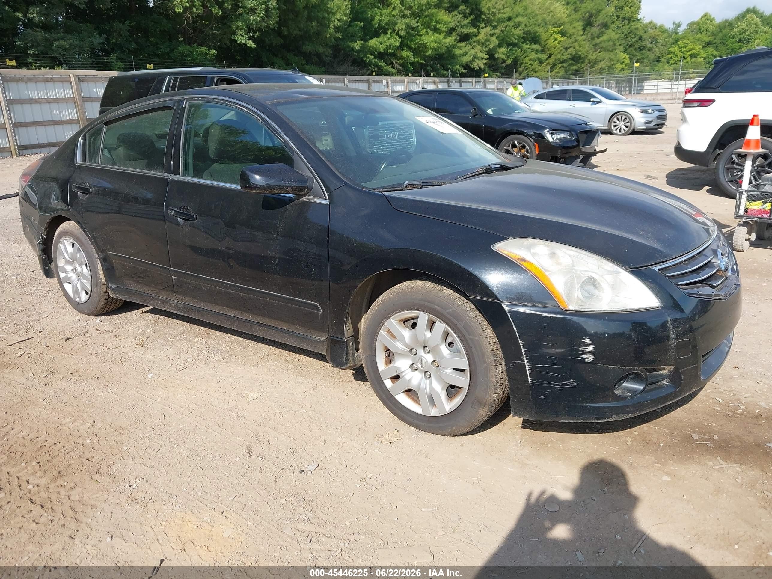 2012 Nissan Altima 2.5 S Черный vin: 1N4AL2AP6CC252914