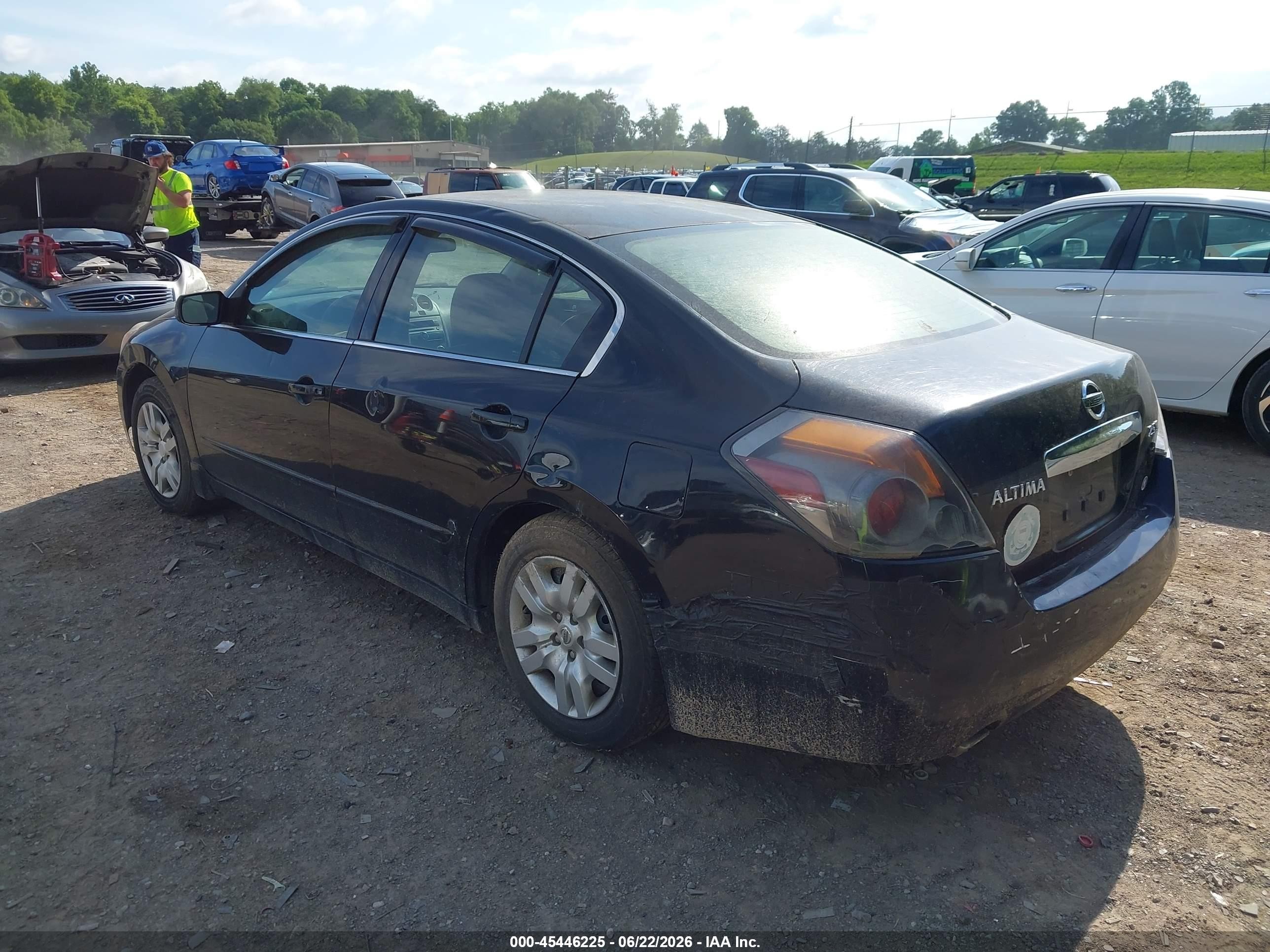 2012 Nissan Altima 2.5 S Черный vin: 1N4AL2AP6CC252914