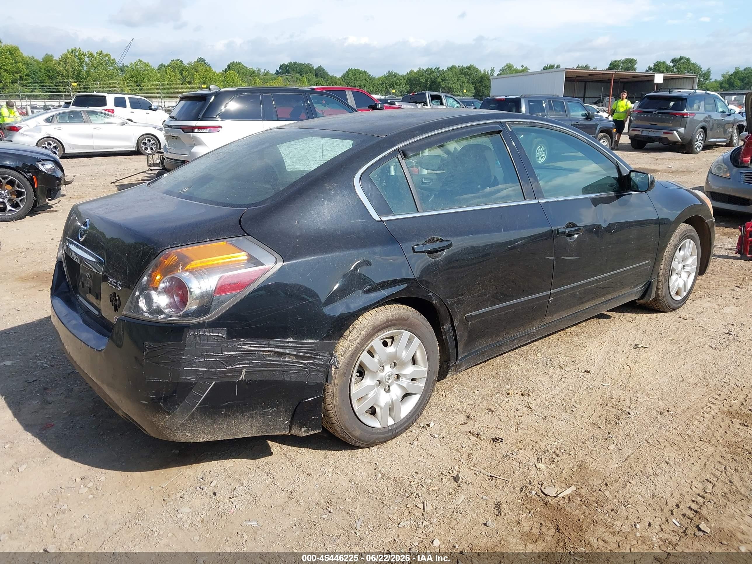 2012 Nissan Altima 2.5 S Черный vin: 1N4AL2AP6CC252914