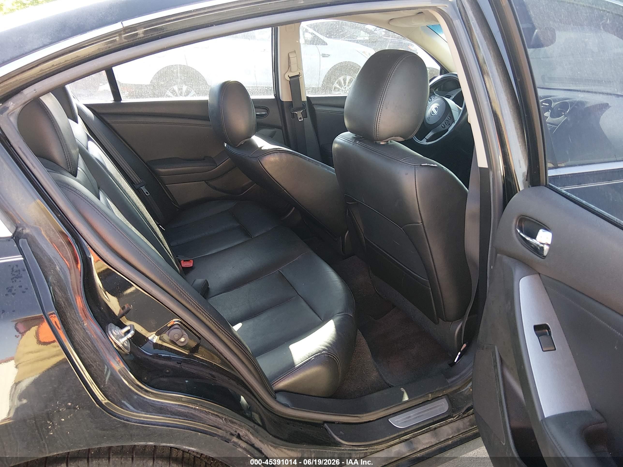 2012 Nissan Altima 2.5 S Black vin: 1N4AL2AP6CN402735