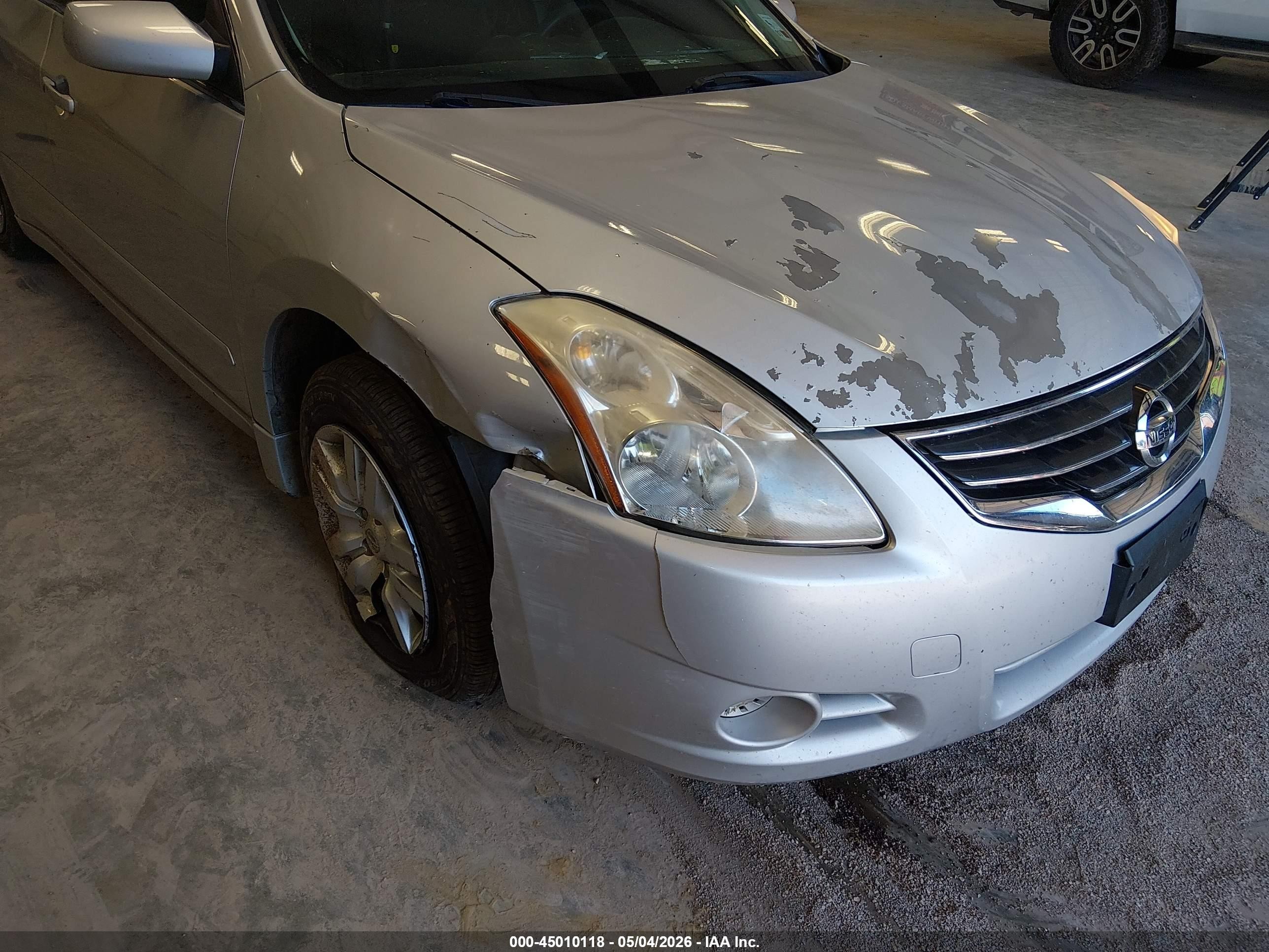 2012 Nissan Altima 2.5 S Silver vin: 1N4AL2AP6CN407496