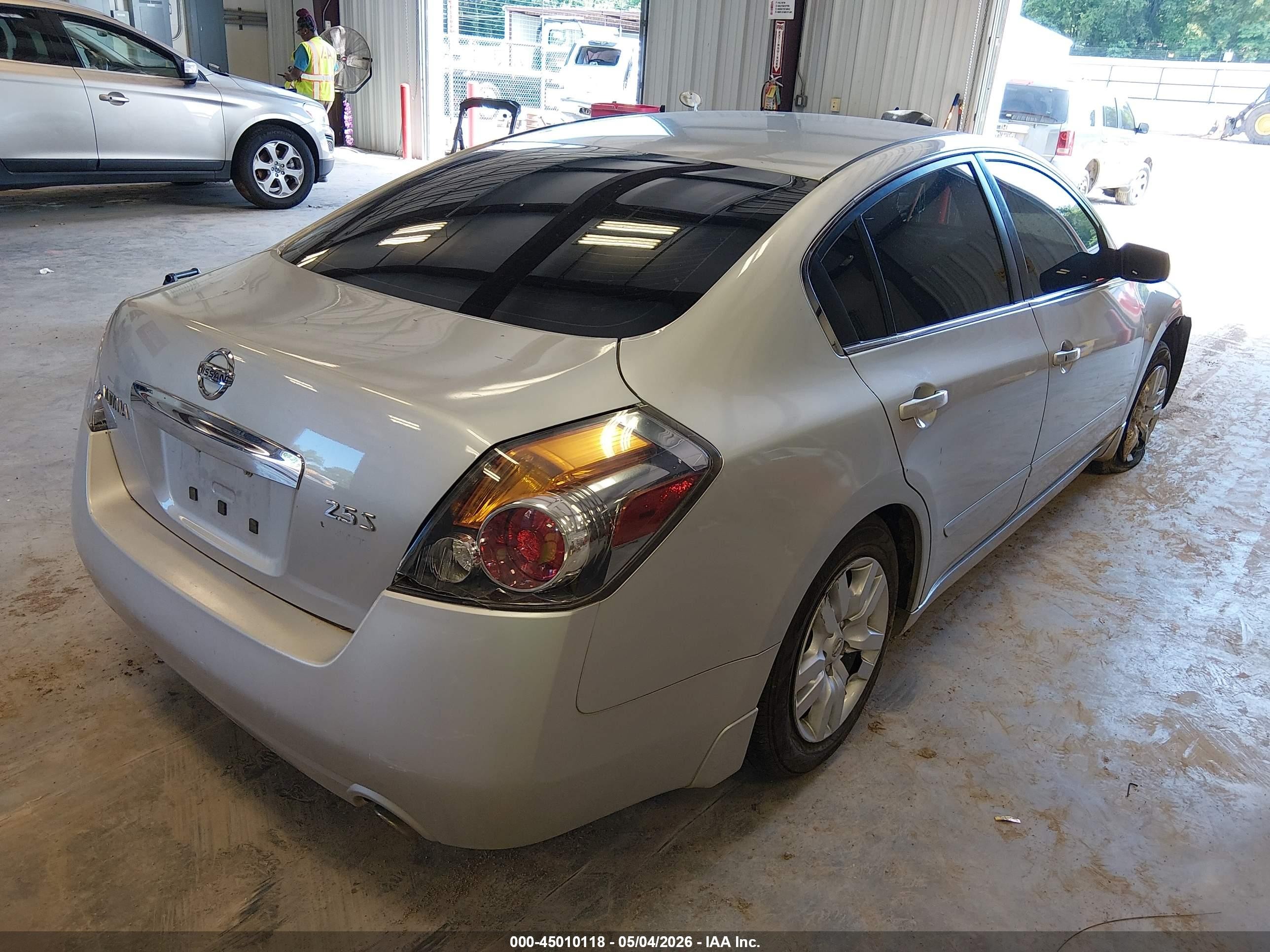 2012 Nissan Altima 2.5 S Silver vin: 1N4AL2AP6CN407496