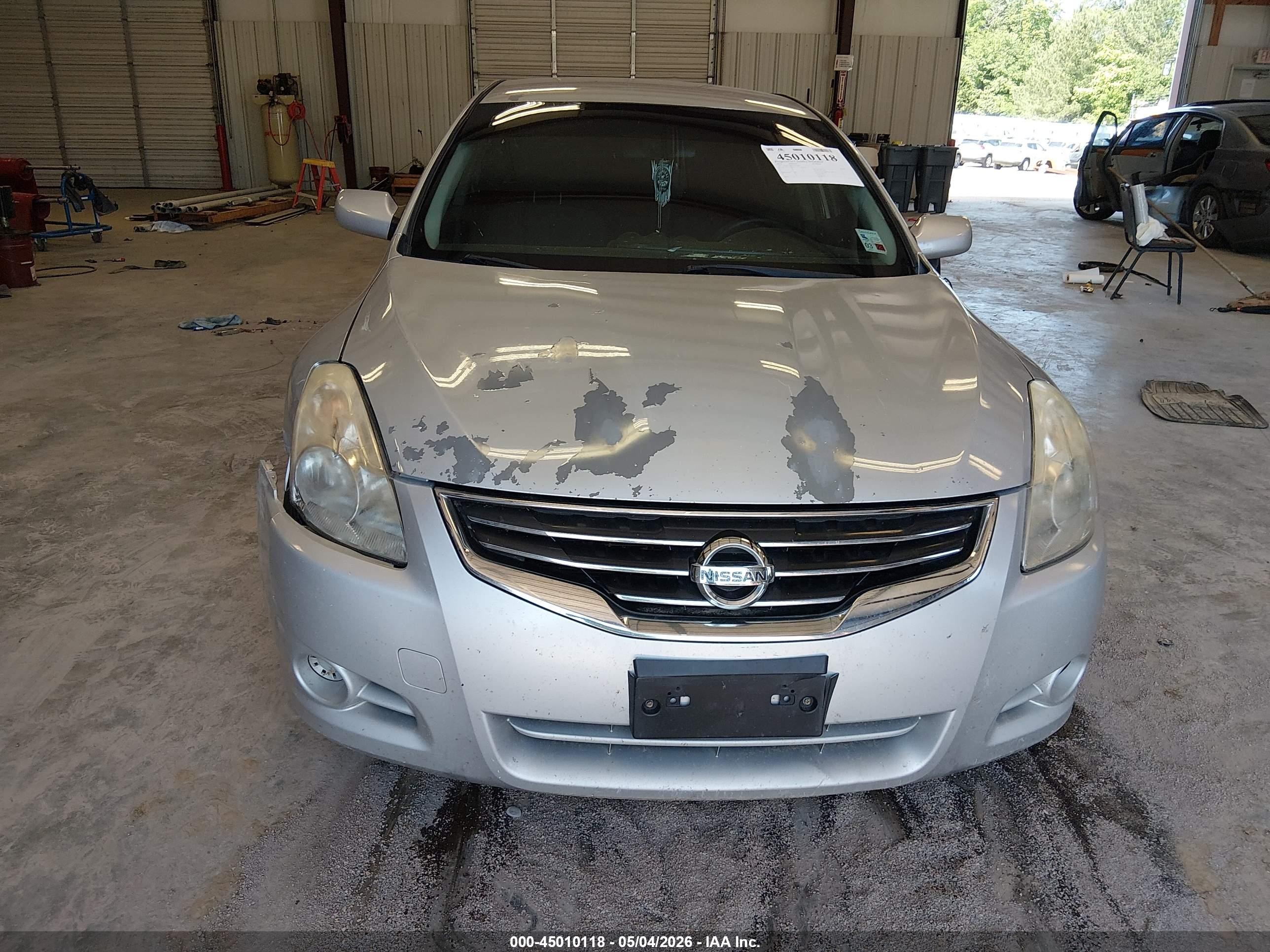 2012 Nissan Altima 2.5 S Silver vin: 1N4AL2AP6CN407496