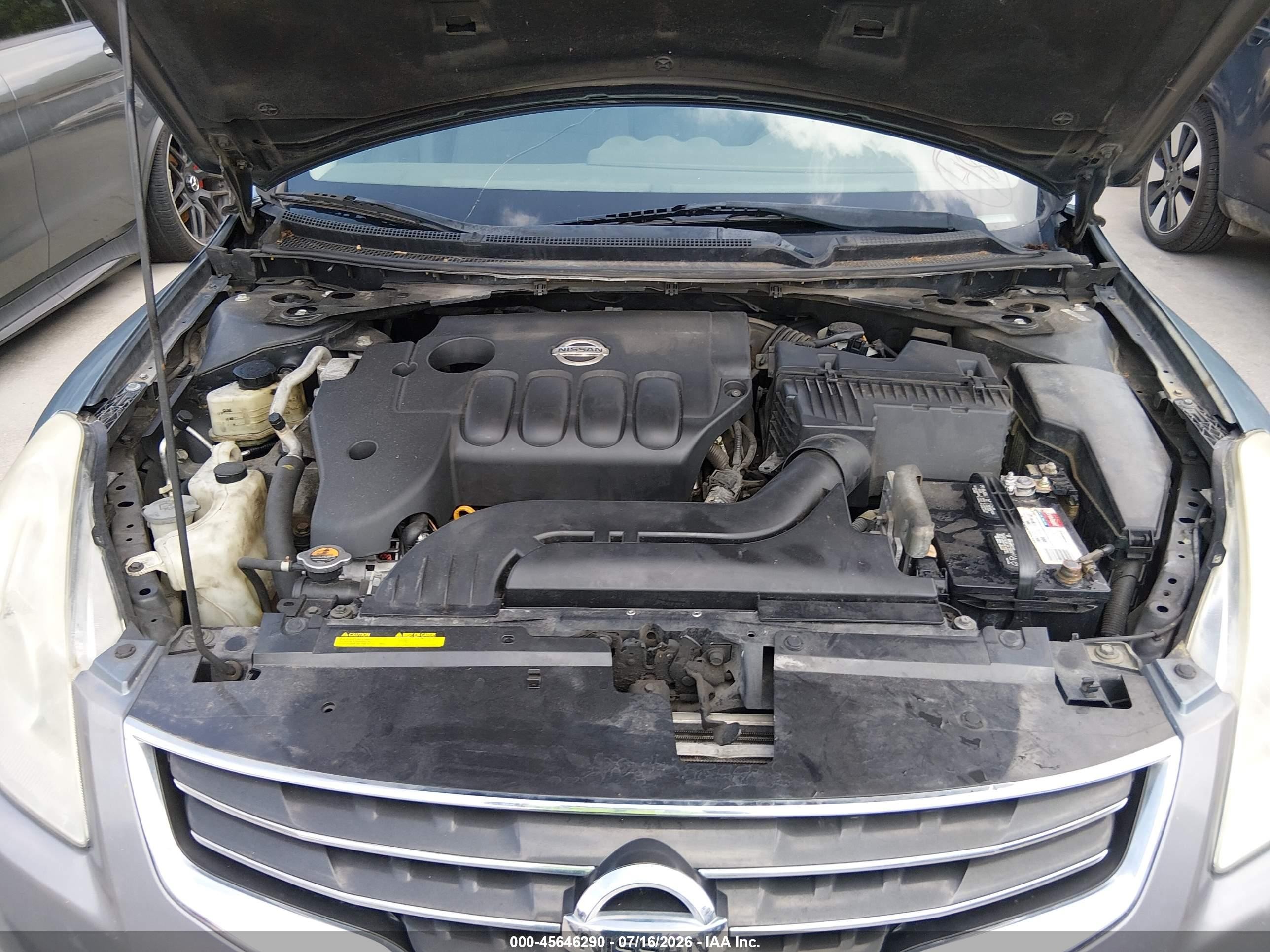 2012 Nissan Altima 2.5 S Blue vin: 1N4AL2AP6CN410270