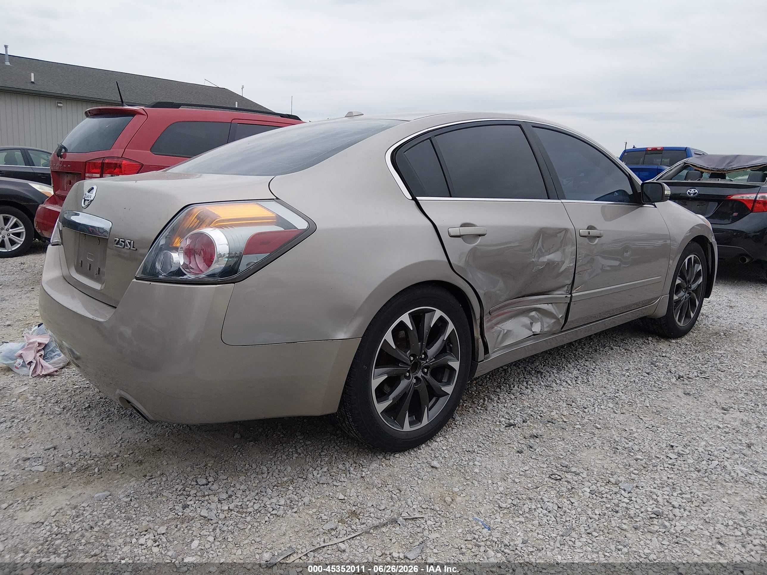 2012 Nissan Altima 2.5 S Beige vin: 1N4AL2AP6CN419972
