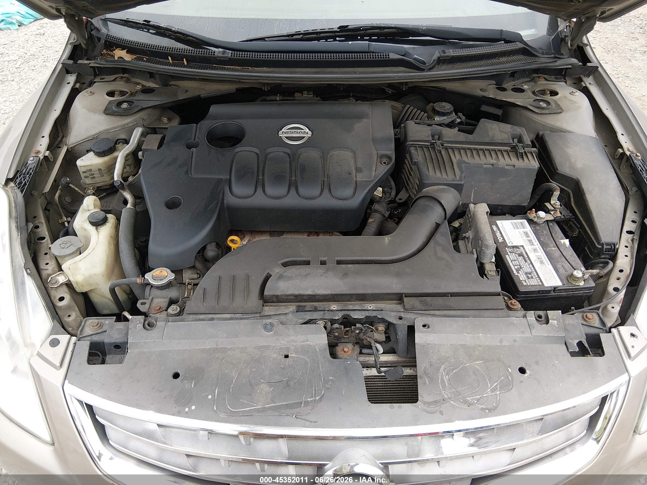 2012 Nissan Altima 2.5 S Beige vin: 1N4AL2AP6CN419972