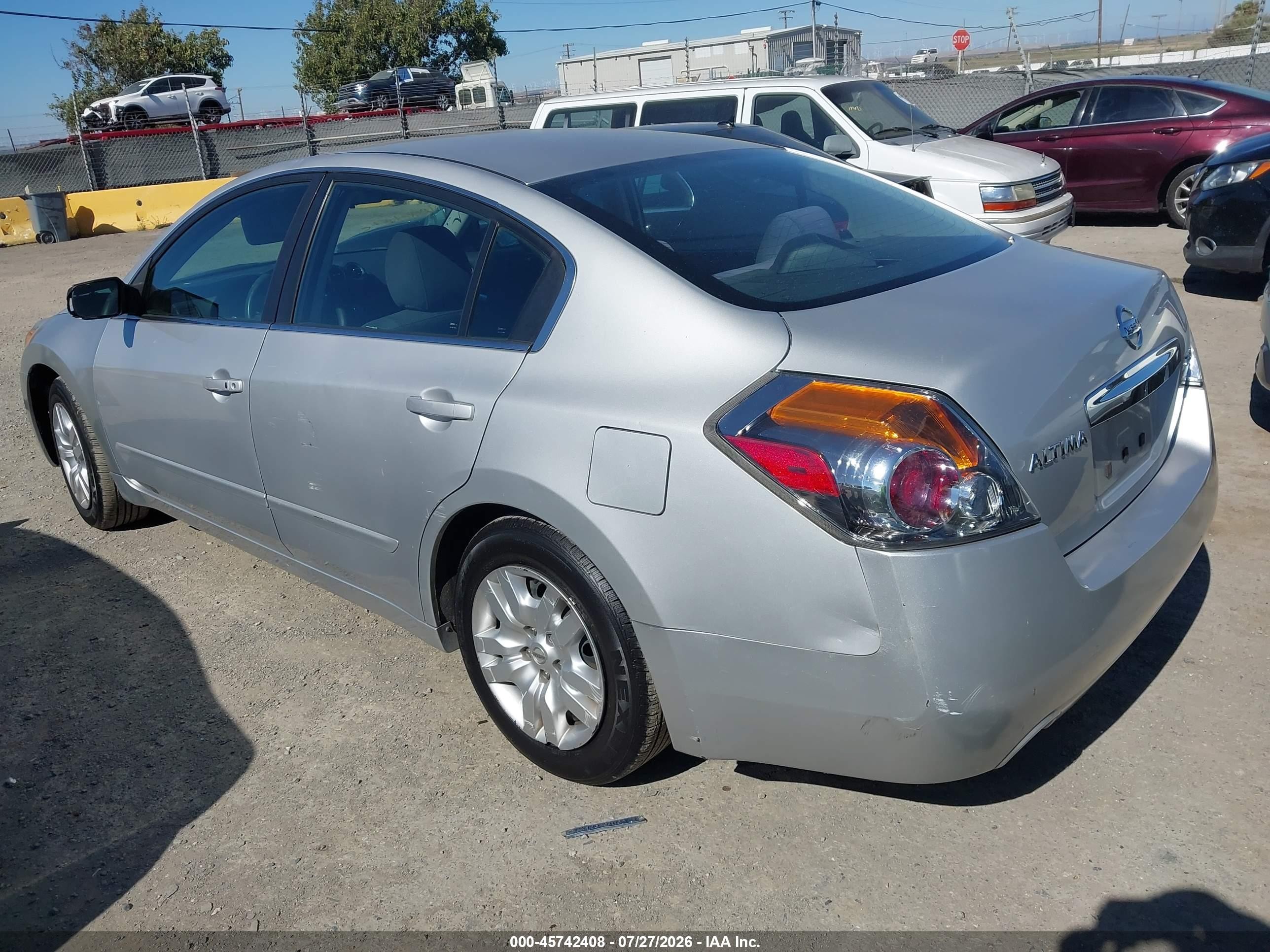 2012 Nissan Altima 2.5 S Gray vin: 1N4AL2AP6CN485230