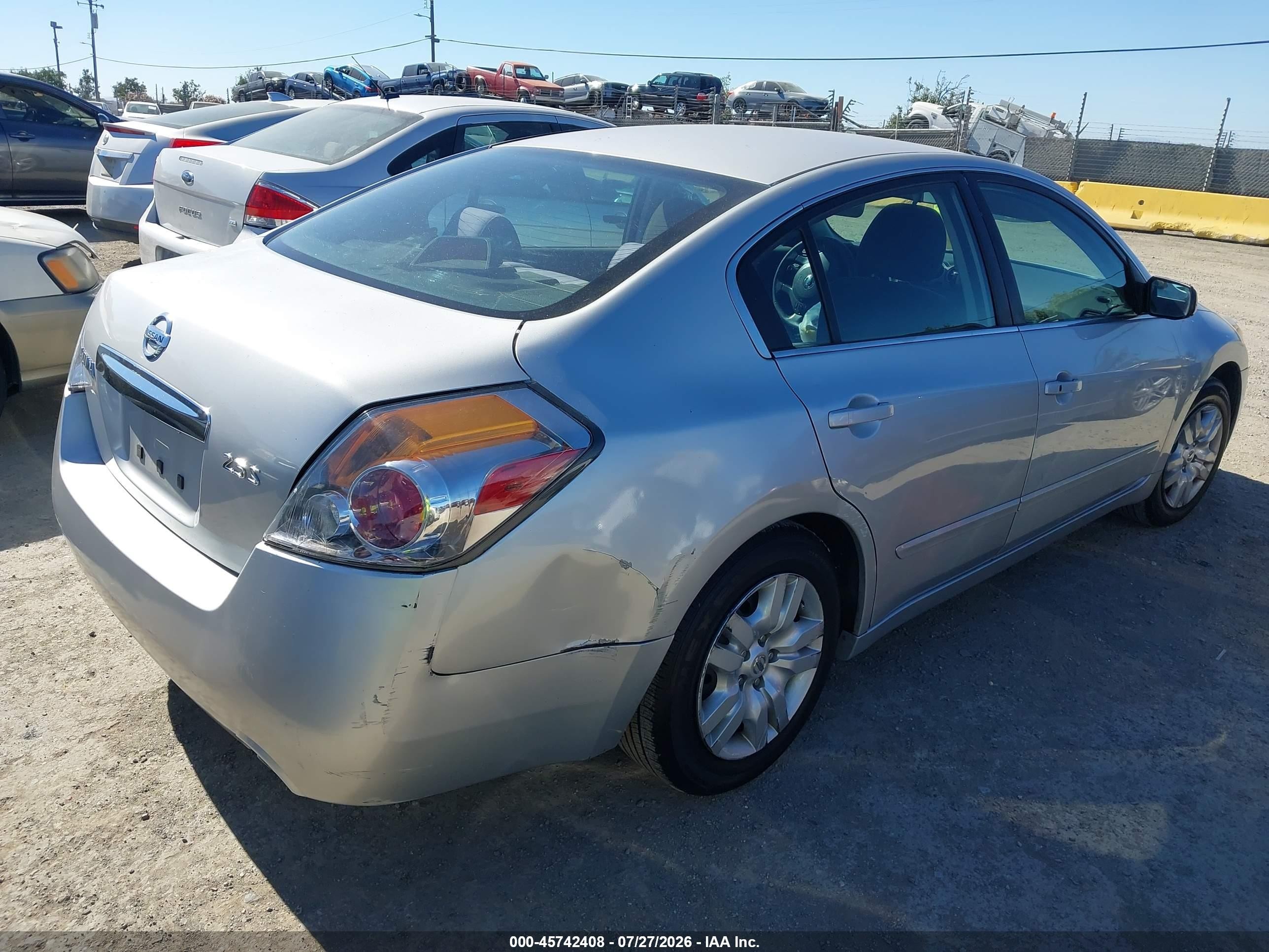 2012 Nissan Altima 2.5 S Gray vin: 1N4AL2AP6CN485230