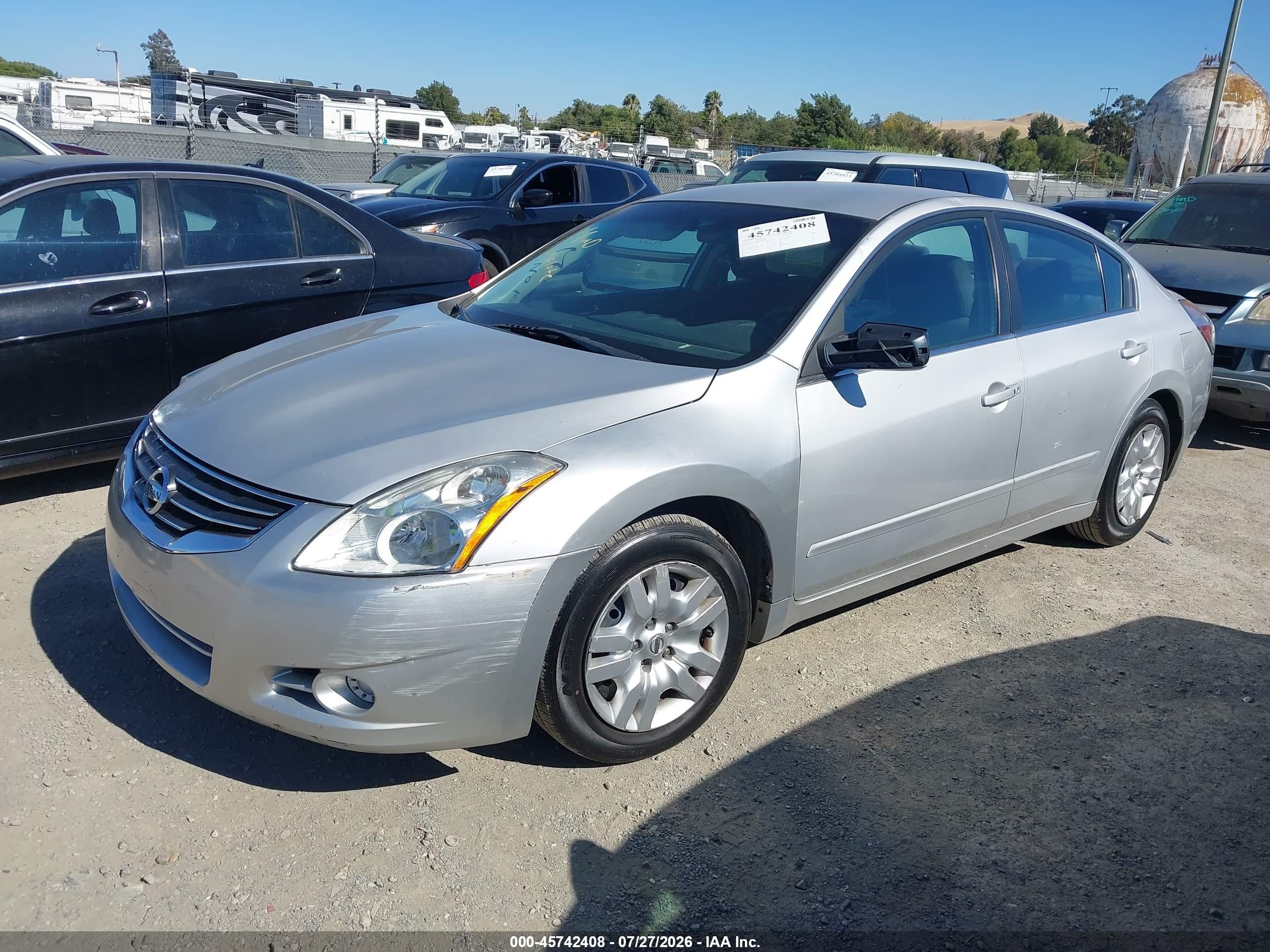 2012 Nissan Altima 2.5 S Gray vin: 1N4AL2AP6CN485230