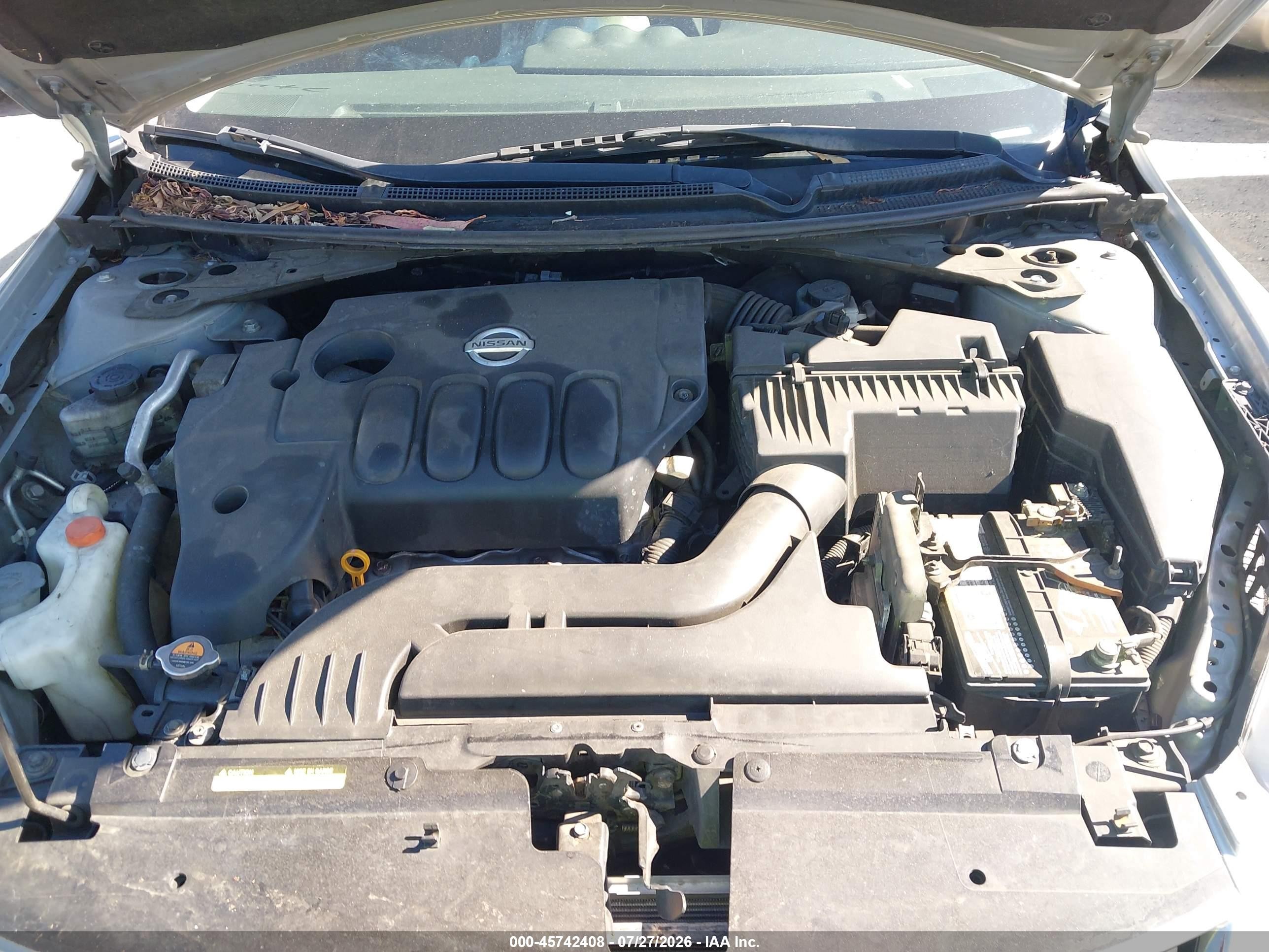 2012 Nissan Altima 2.5 S Gray vin: 1N4AL2AP6CN485230