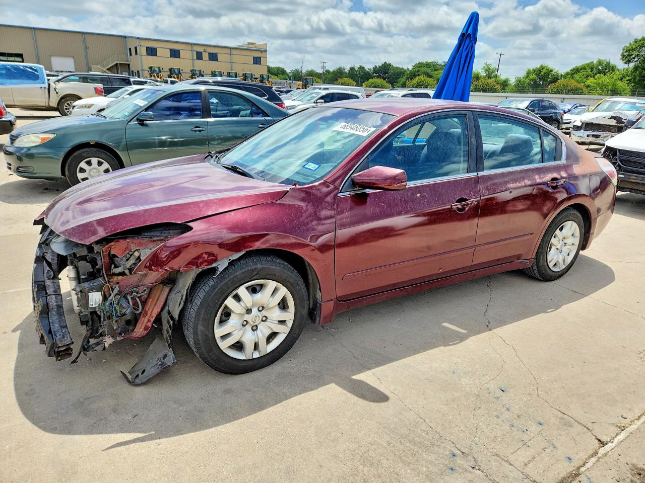 2012 Nissan Altima 2.5 Maroon vin: 1N4AL2AP6CN499225