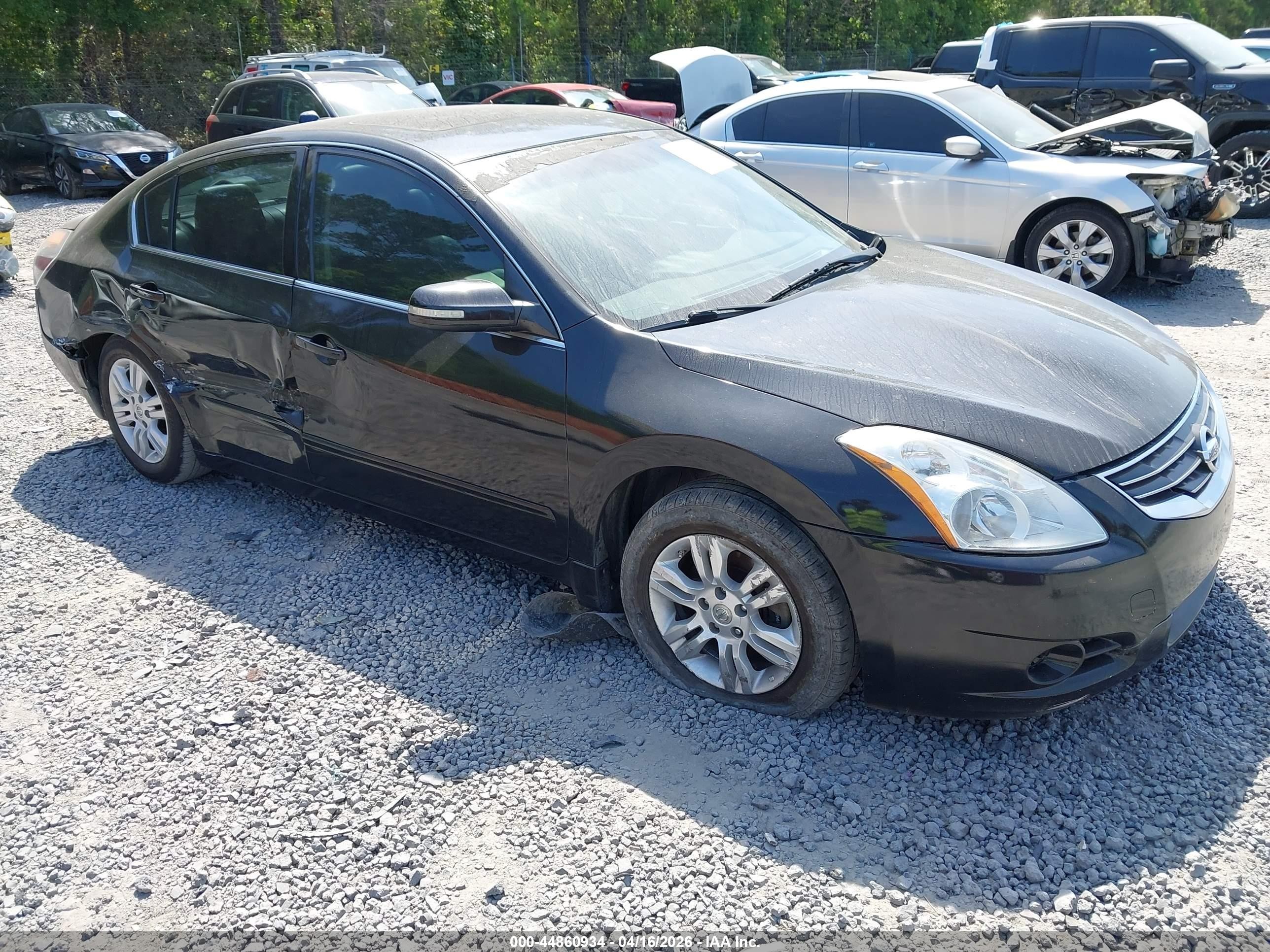 2012 Nissan Altima 2.5 S Black vin: 1N4AL2AP6CN514743