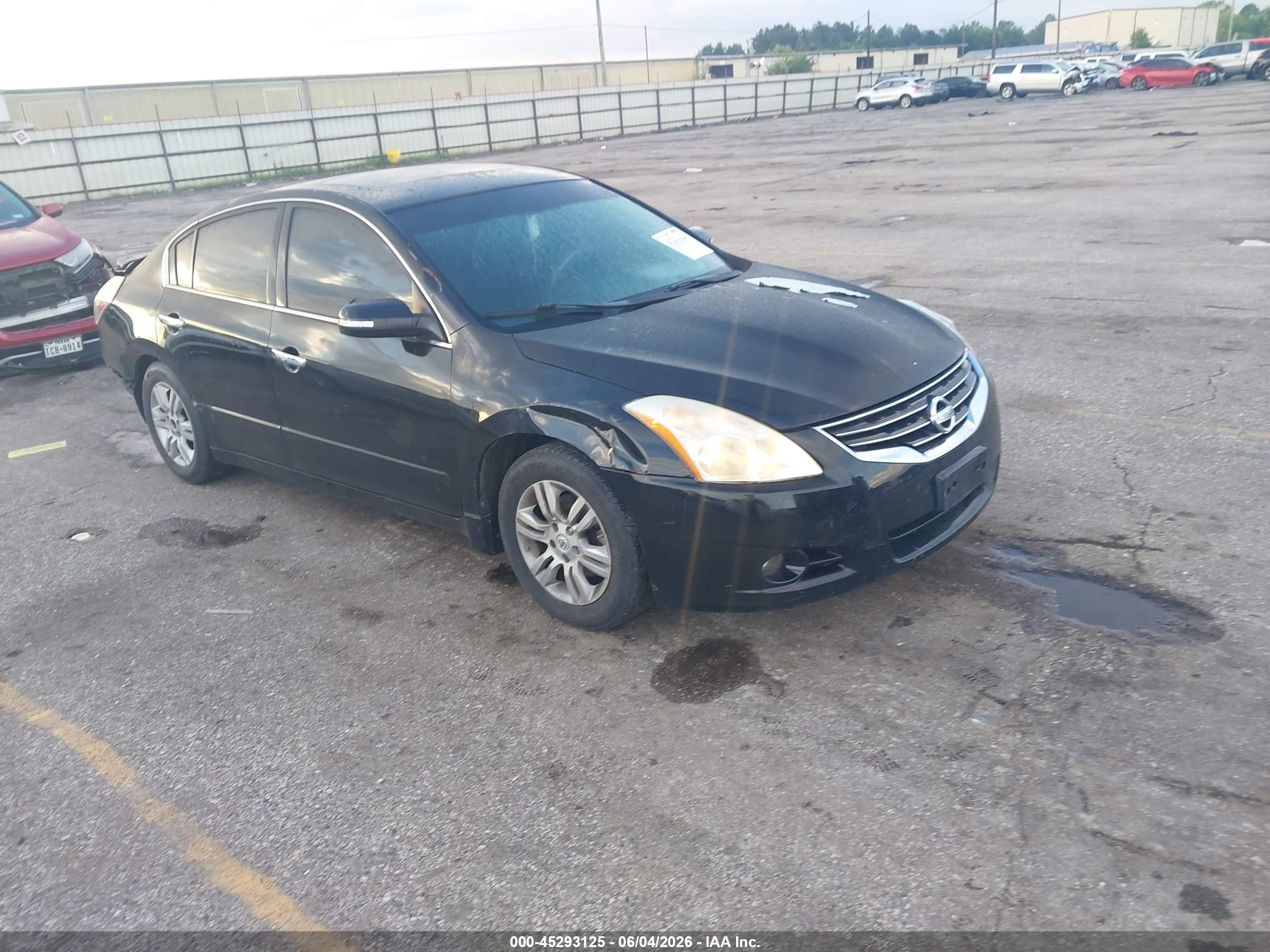 2012 Nissan Altima 2.5 Sl Black vin: 1N4AL2AP6CN517206