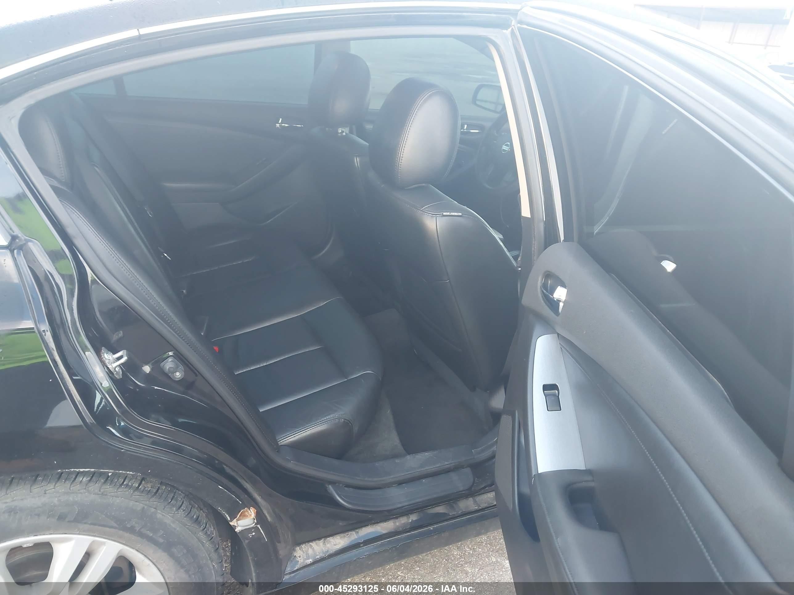 2012 Nissan Altima 2.5 Sl Black vin: 1N4AL2AP6CN517206