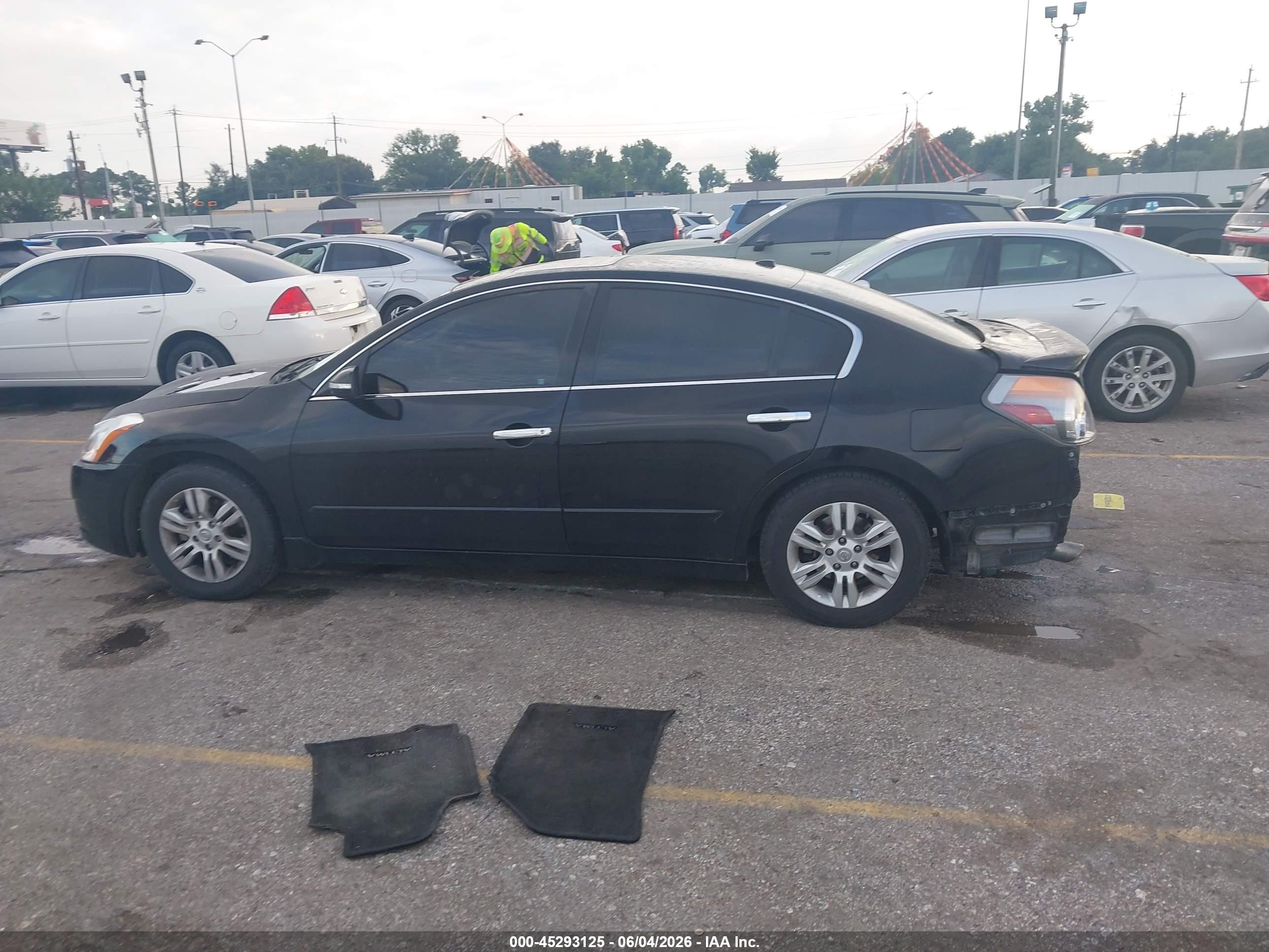2012 Nissan Altima 2.5 Sl Black vin: 1N4AL2AP6CN517206
