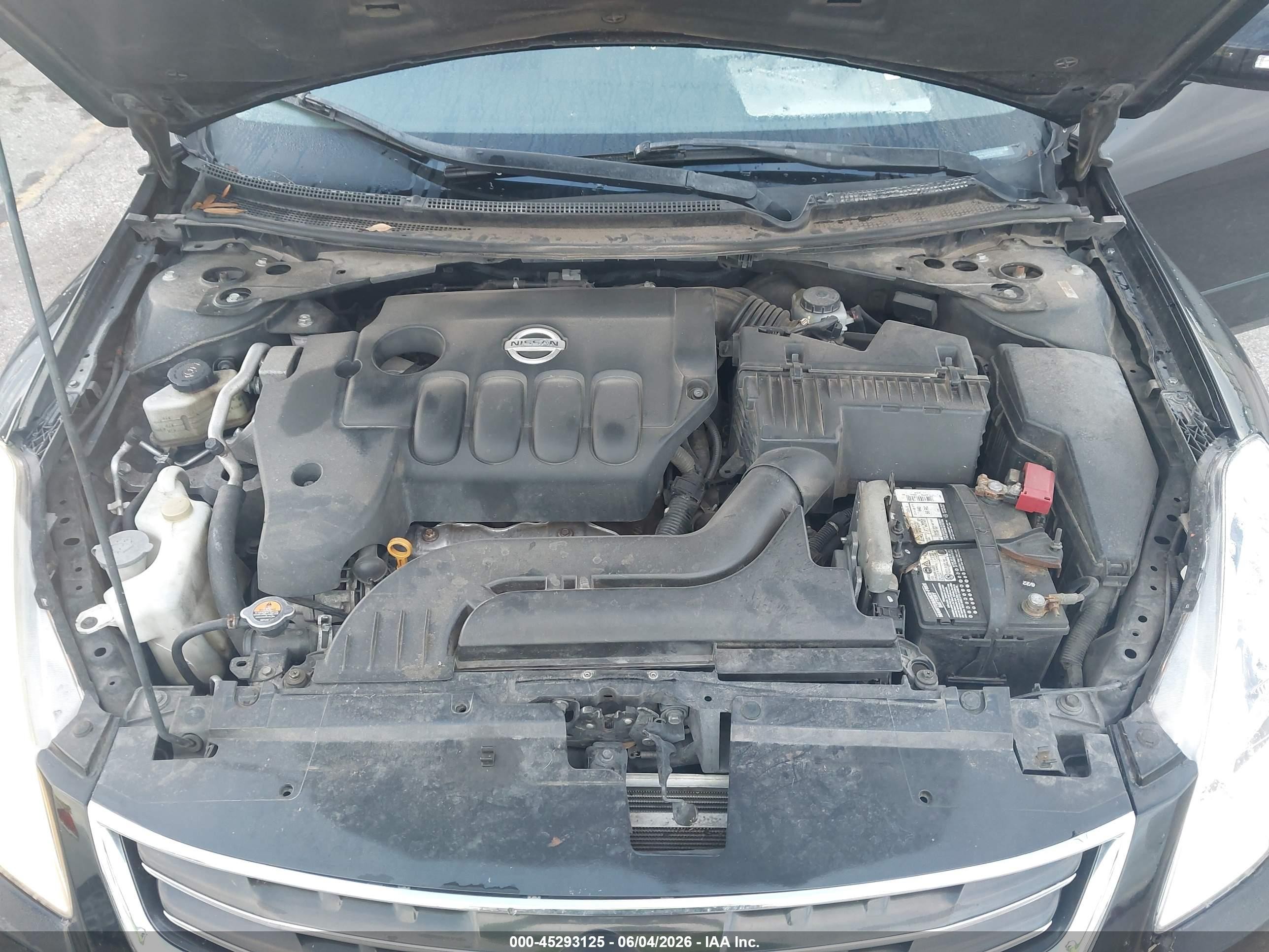 2012 Nissan Altima 2.5 Sl Black vin: 1N4AL2AP6CN517206