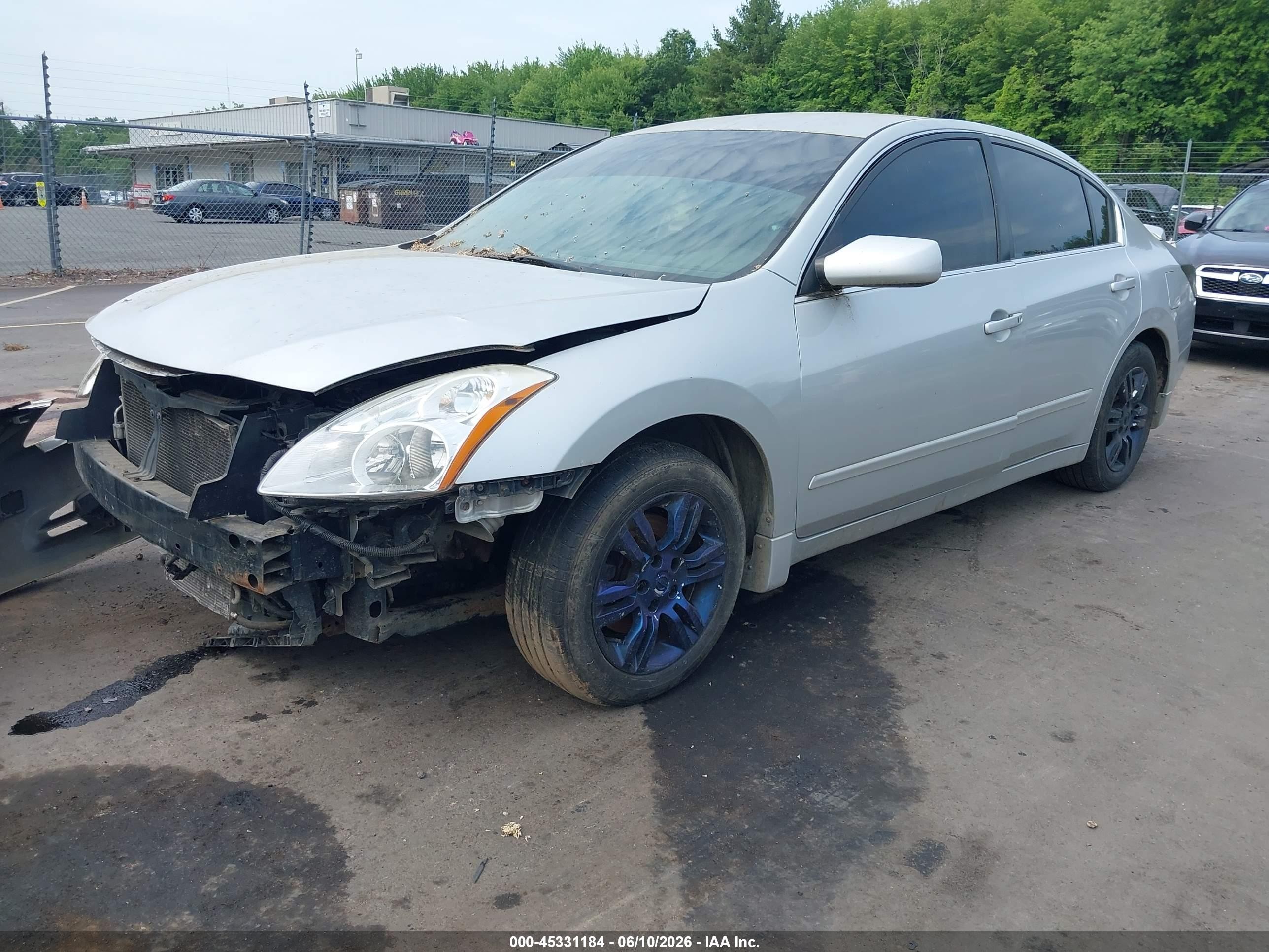 2012 Nissan Altima 2.5 S Silver vin: 1N4AL2AP6CN517237