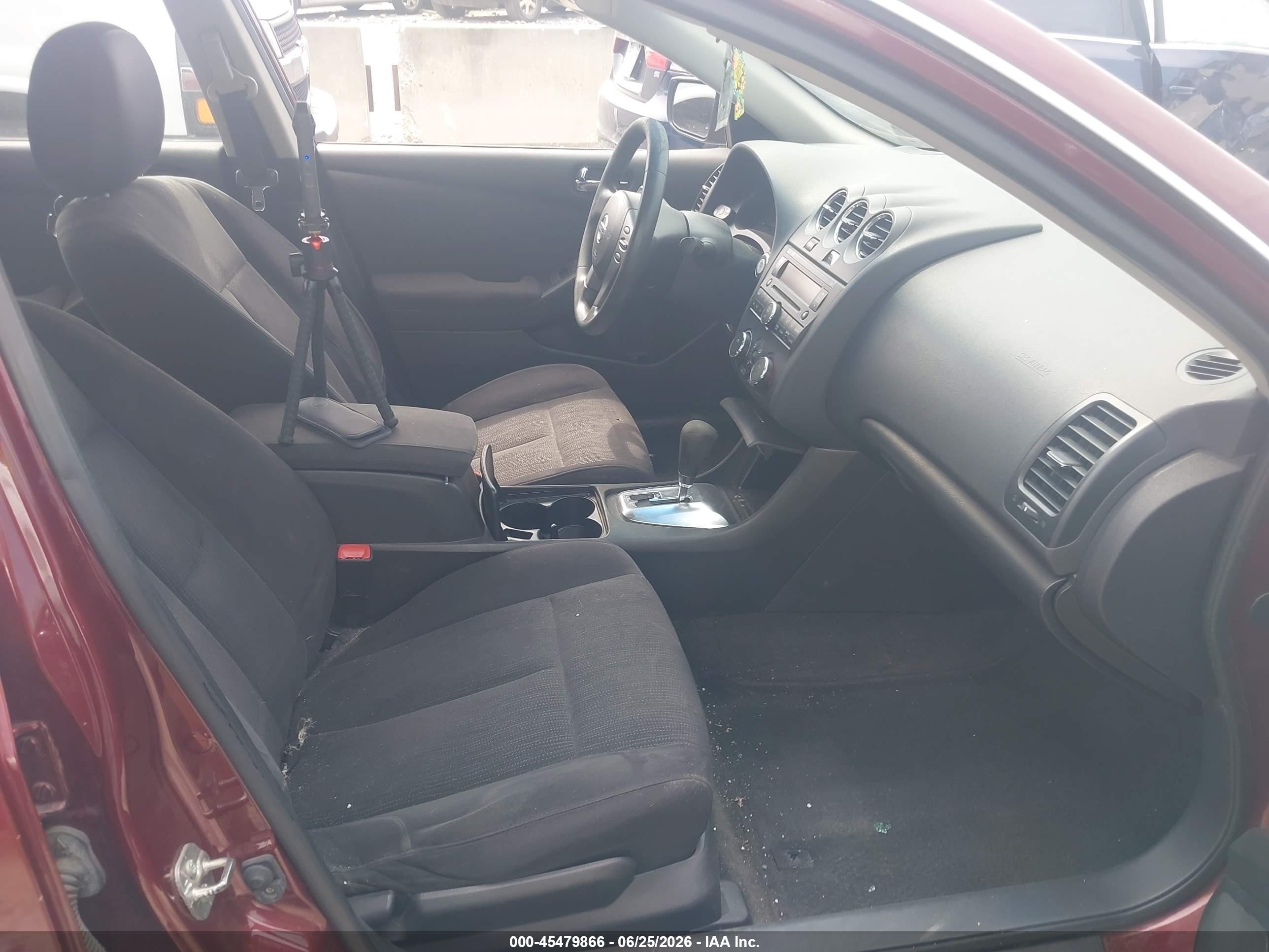 2012 Nissan Altima 2.5 S Темно-бордовый vin: 1N4AL2AP6CN536693