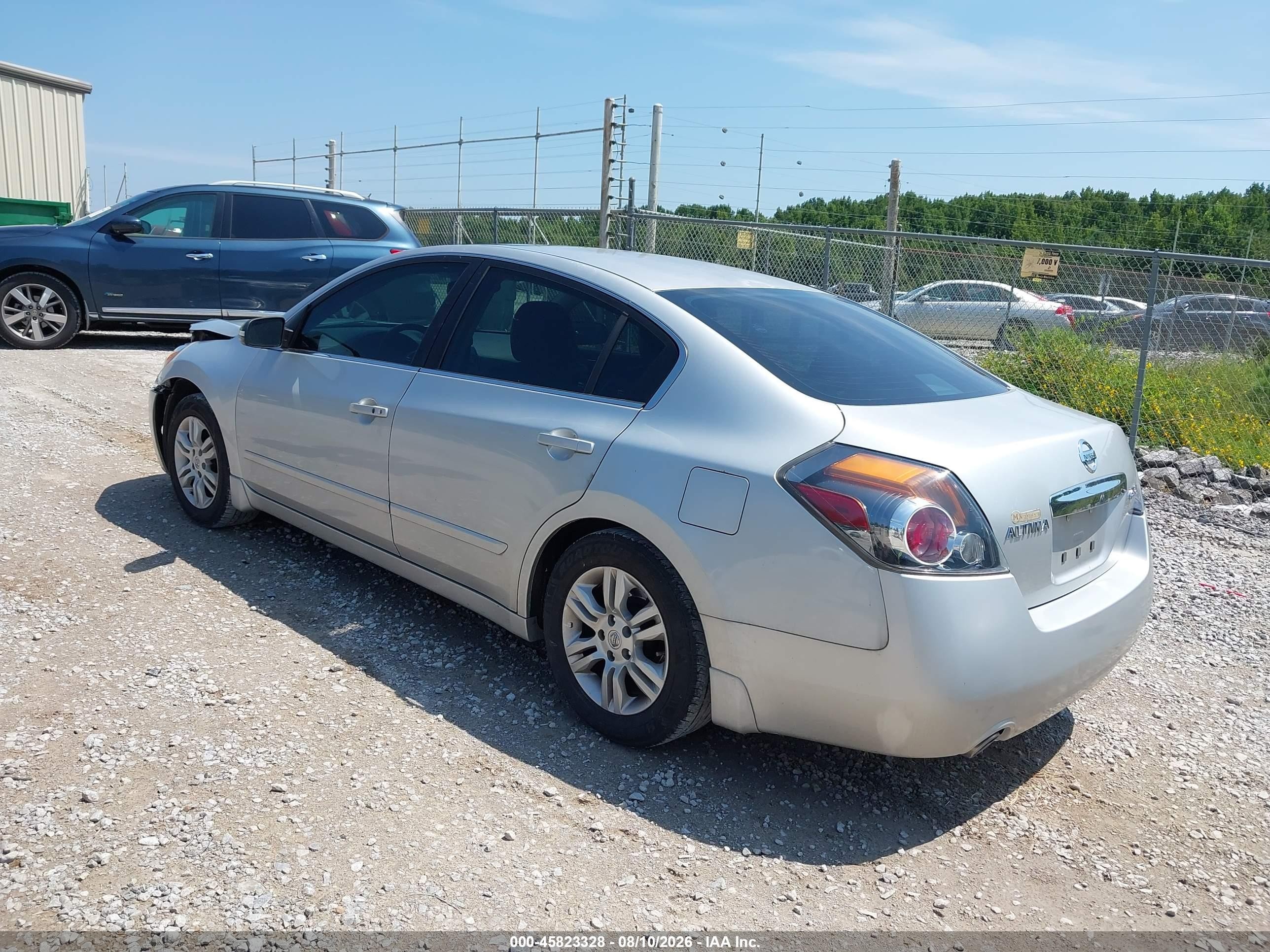 2012 Nissan Altima 2.5 S Silver vin: 1N4AL2AP6CN545149