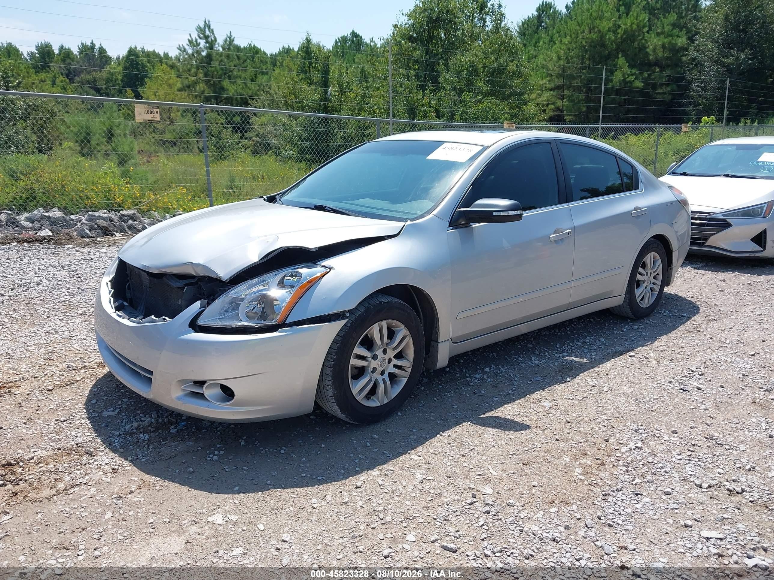 2012 Nissan Altima 2.5 S Silver vin: 1N4AL2AP6CN545149
