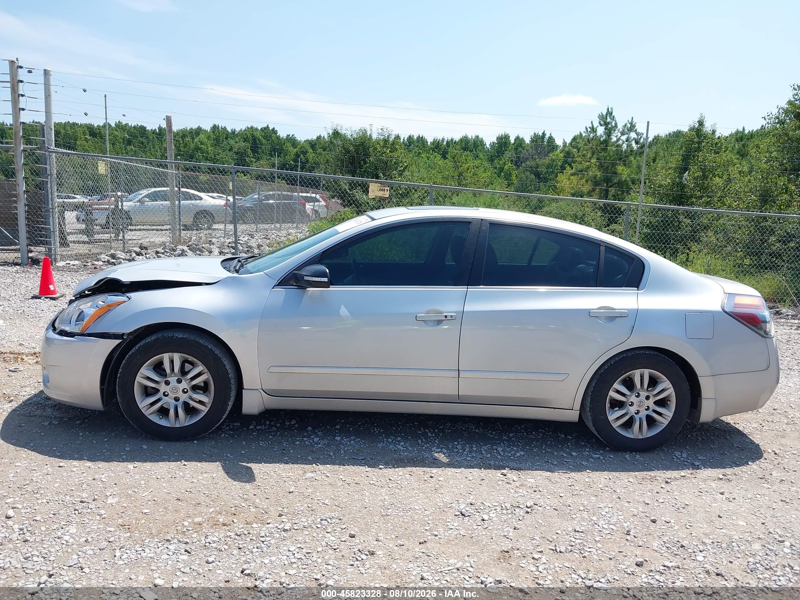 2012 Nissan Altima 2.5 S Silver vin: 1N4AL2AP6CN545149
