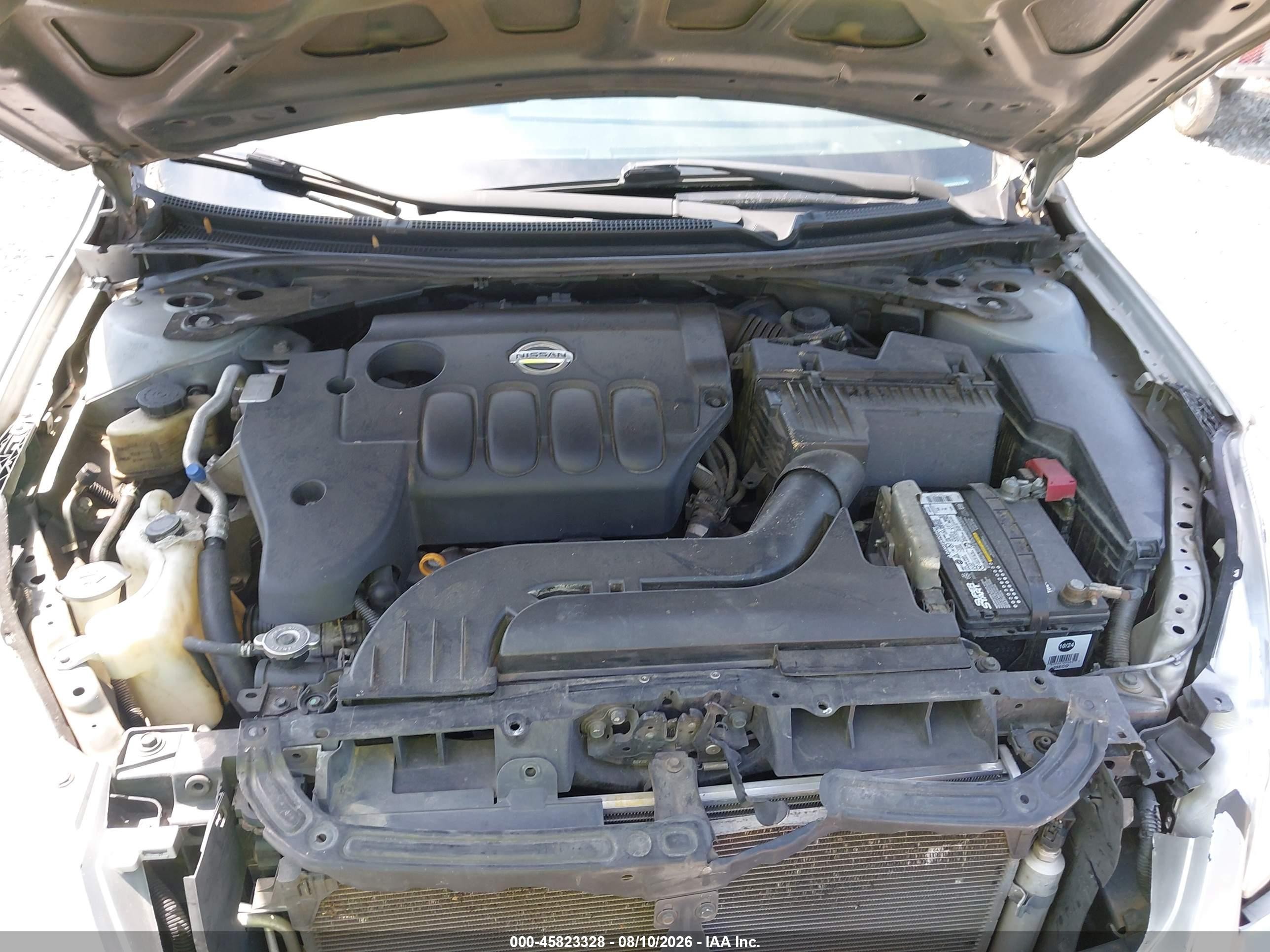 2012 Nissan Altima 2.5 S Silver vin: 1N4AL2AP6CN545149