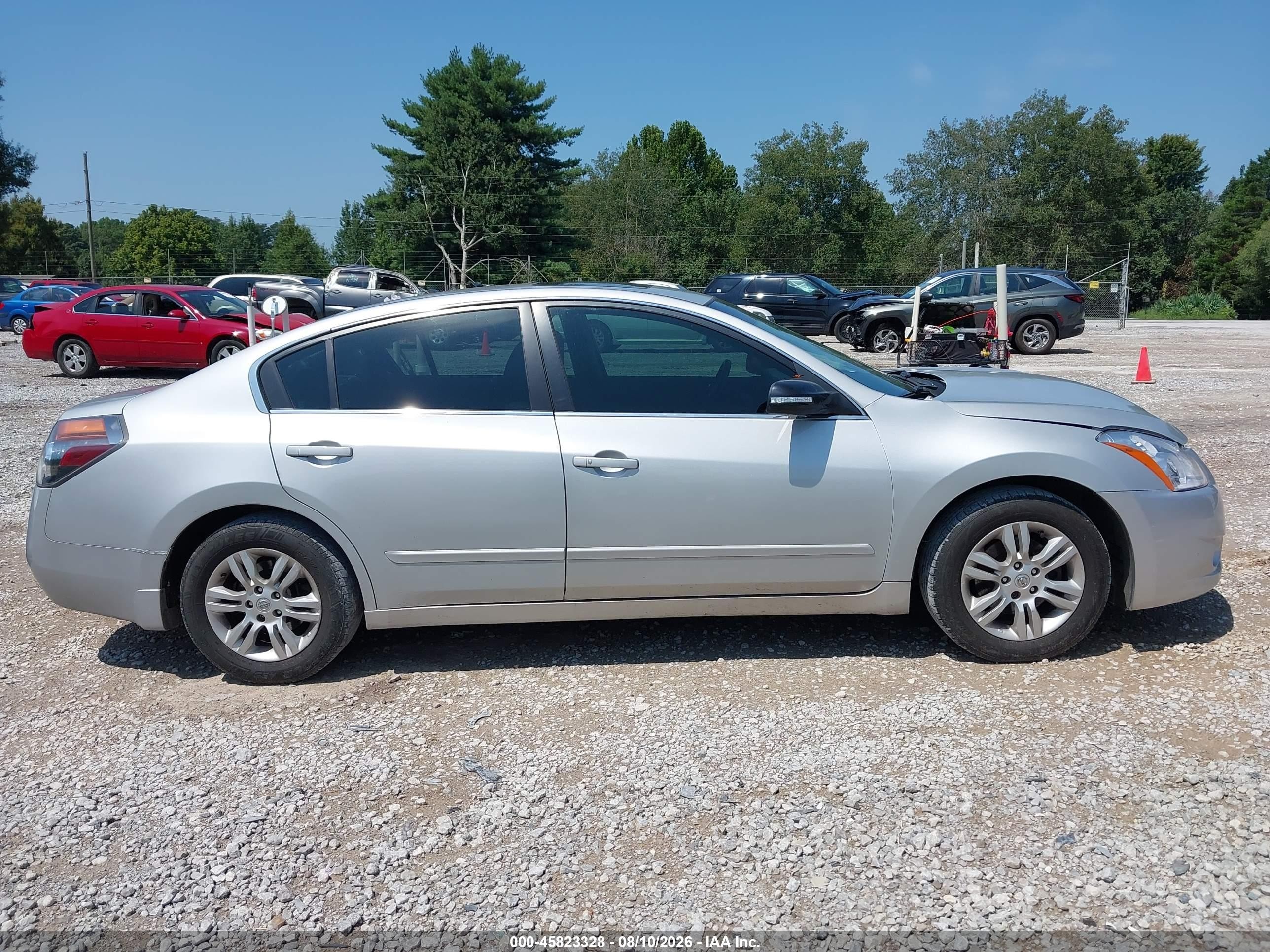 2012 Nissan Altima 2.5 S Silver vin: 1N4AL2AP6CN545149