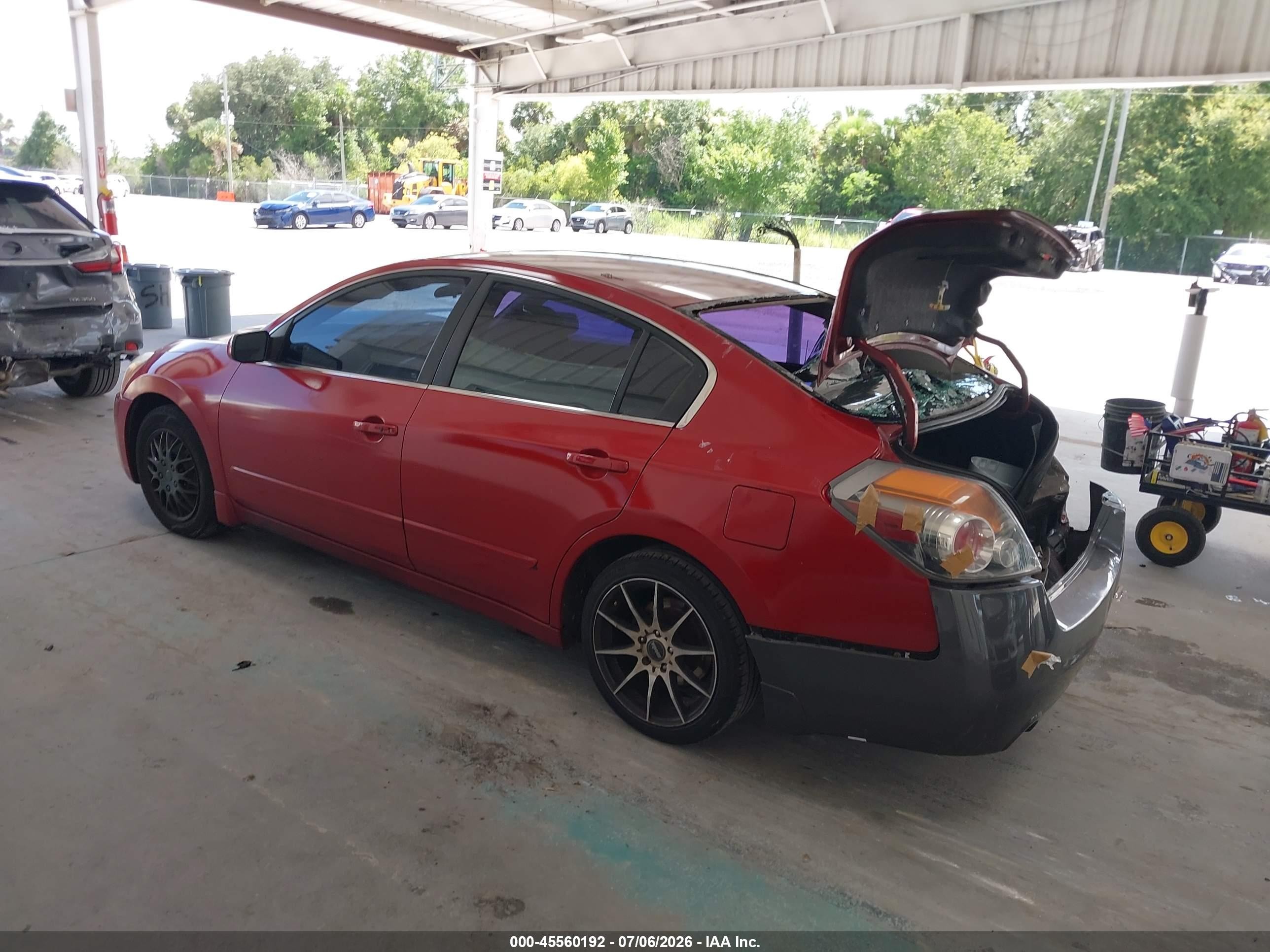 2012 Nissan Altima 2.5 S Red vin: 1N4AL2AP6CN556295