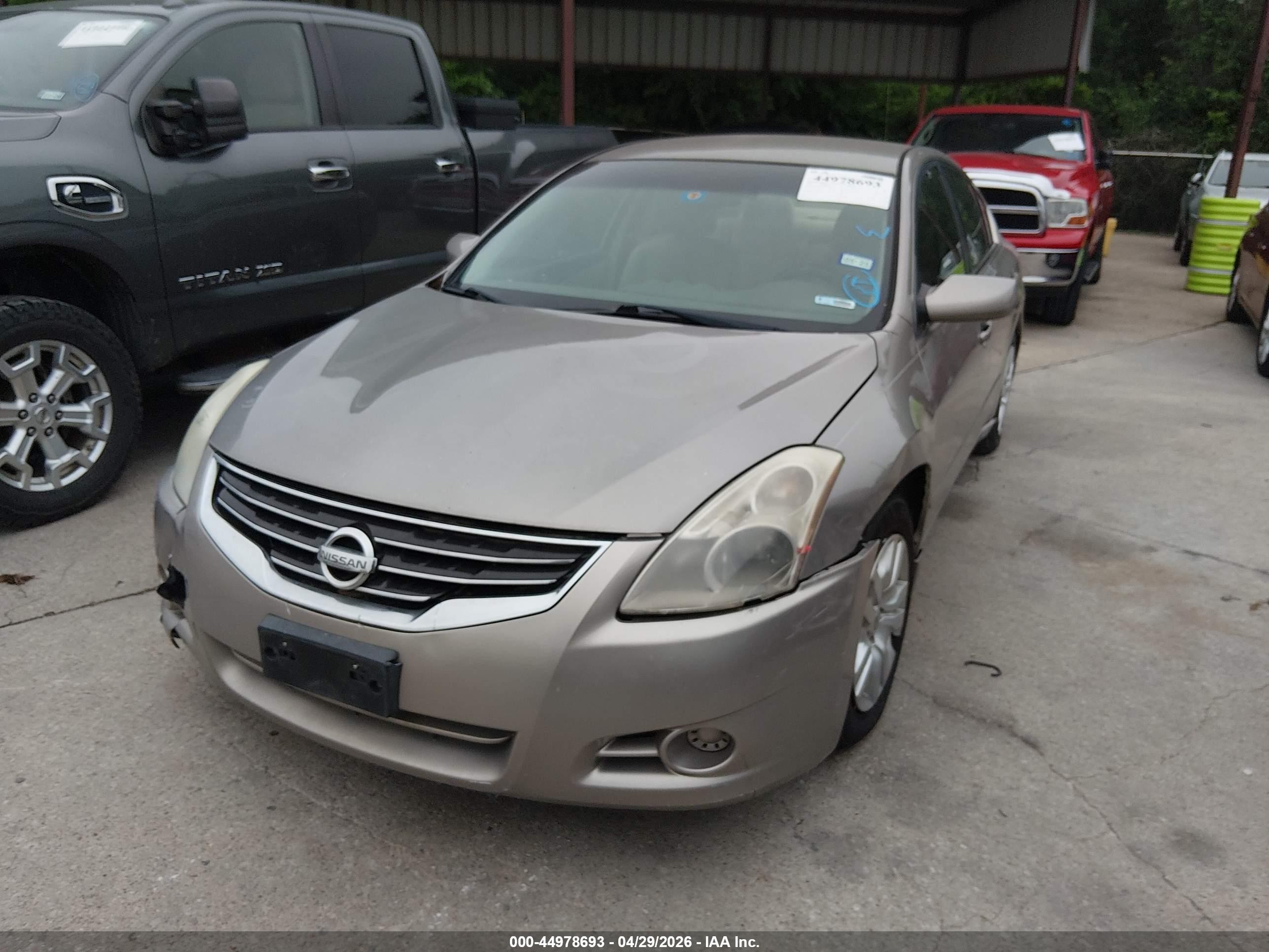2012 Nissan Altima 2.5 S Коричневый vin: 1N4AL2AP6CN560704